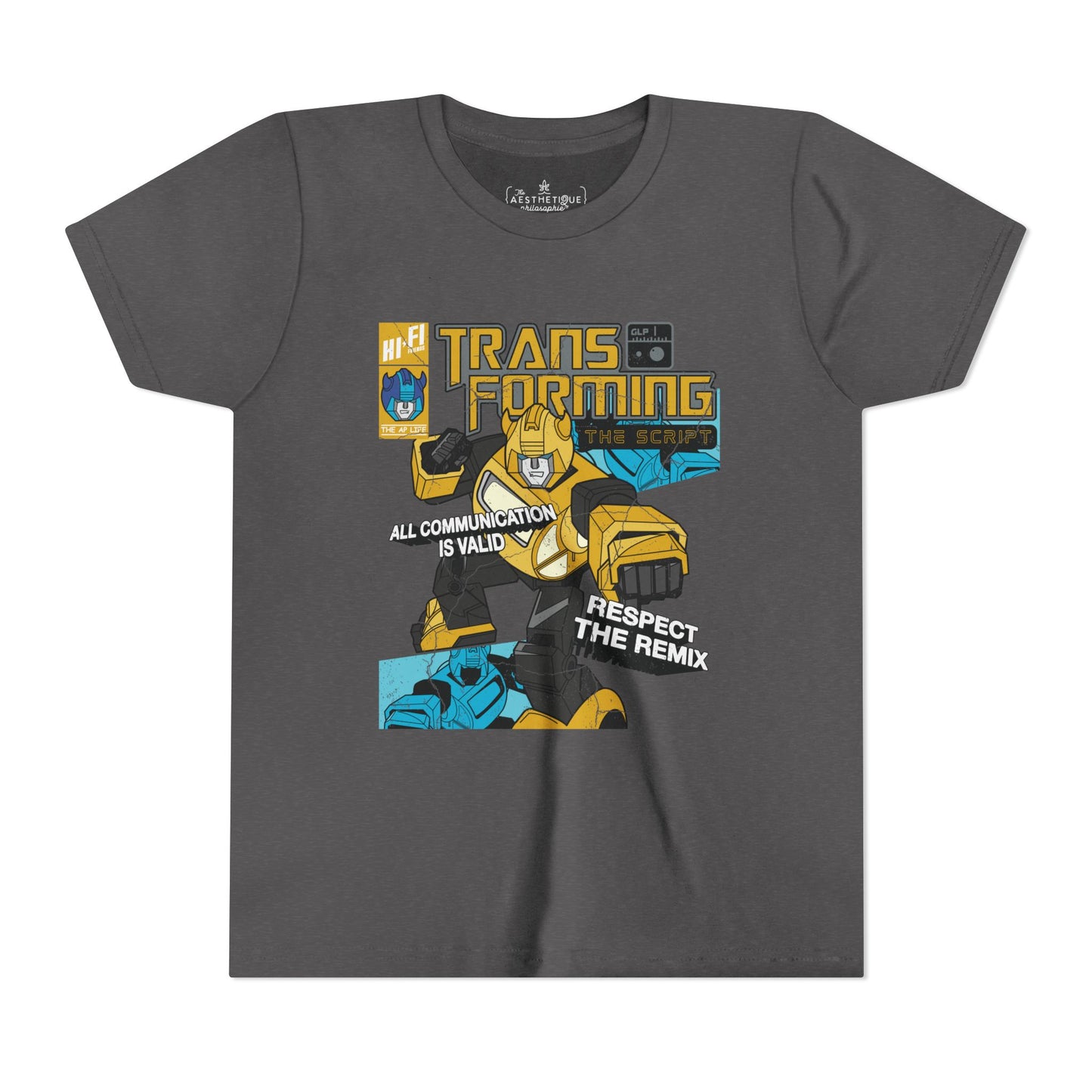 Transforming the Script - Gestalt Language Processing - Youth Unisex Jersey Tee