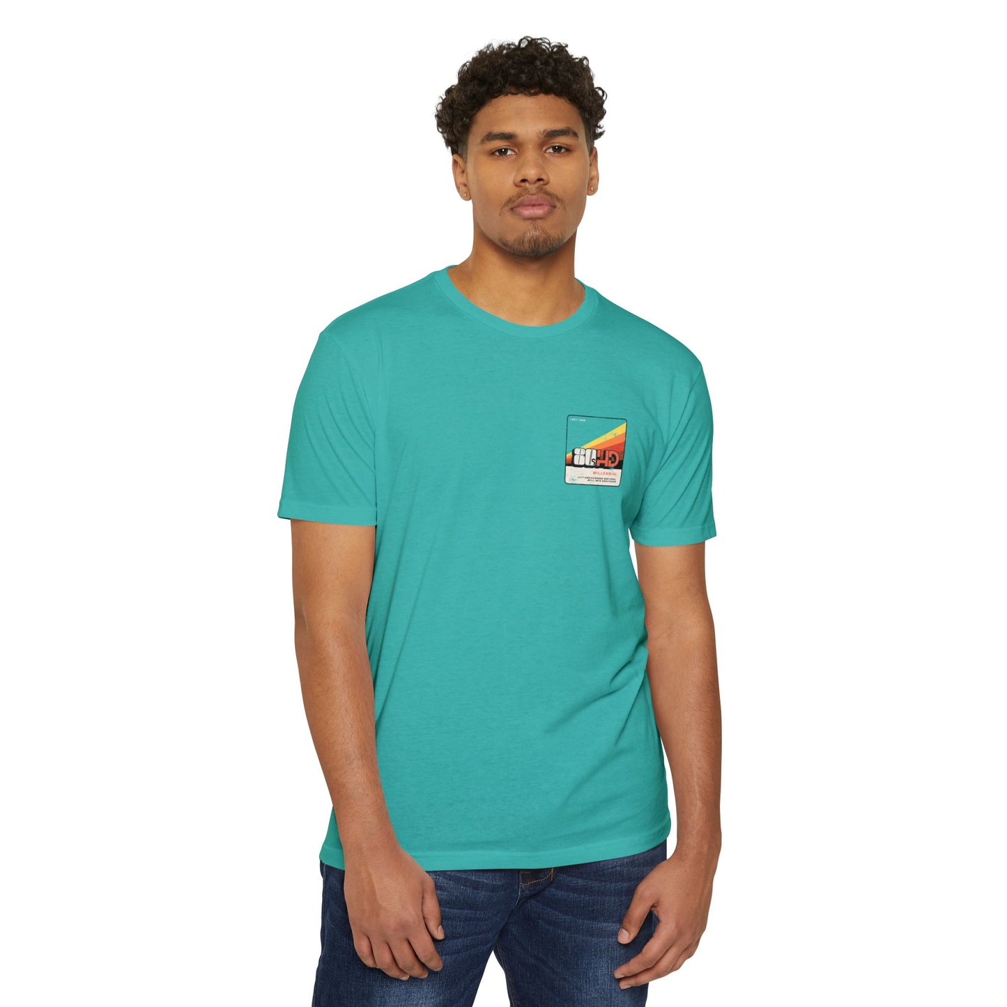 80sHD Millennial (Left Undiagnosed & Feral Well into Adulthood) - ADHD - Adult Unisex Tee