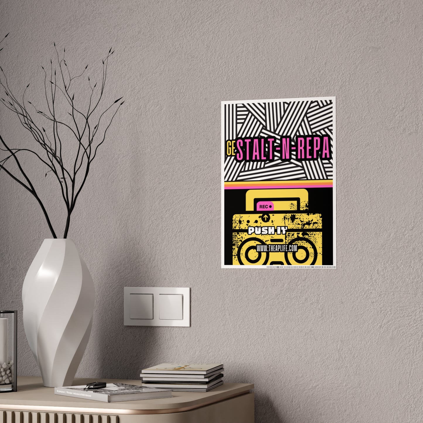 GeStalt & Repa Push It GLP Gloss Poster