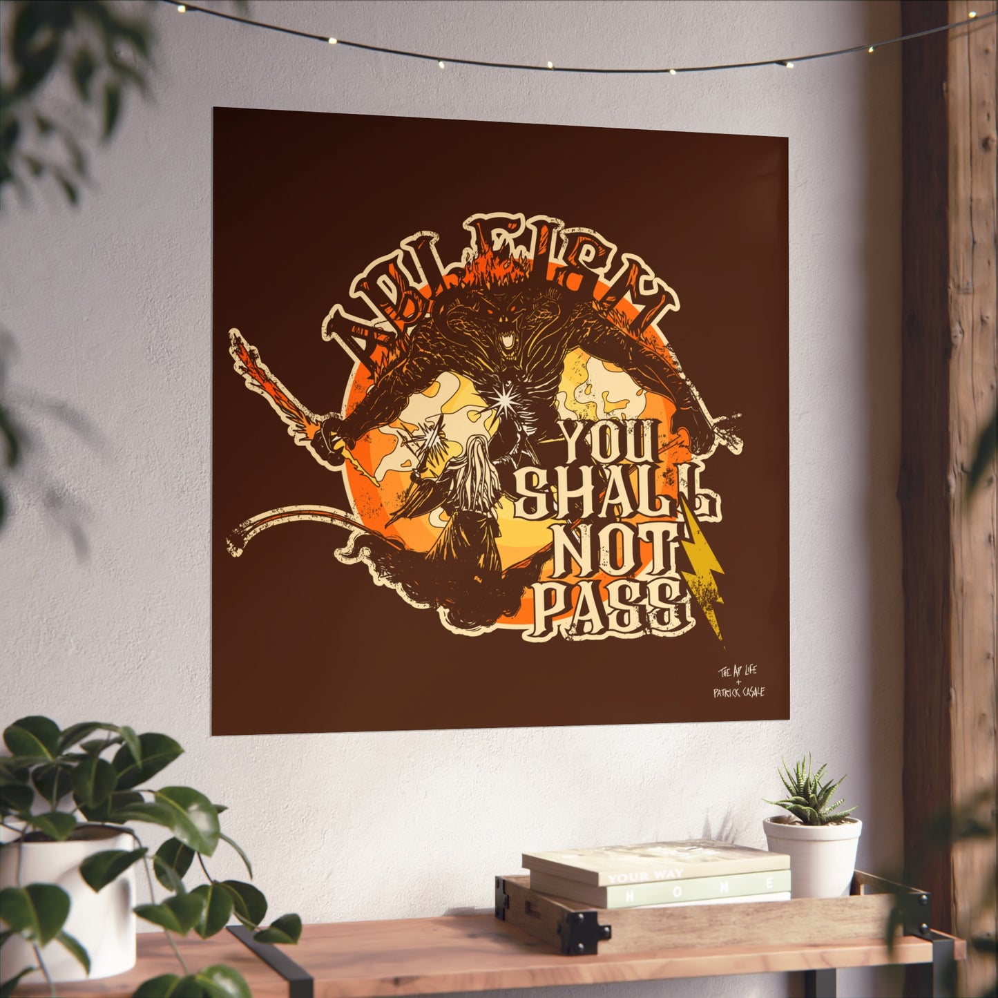 Ableism - You Shall Not Pass - LOTR - Fine Art Poster