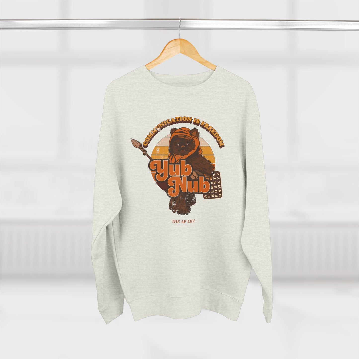 Communication is Freedom - Yub Nub - S2C - Adult Unisex Crewneck Sweatshirt