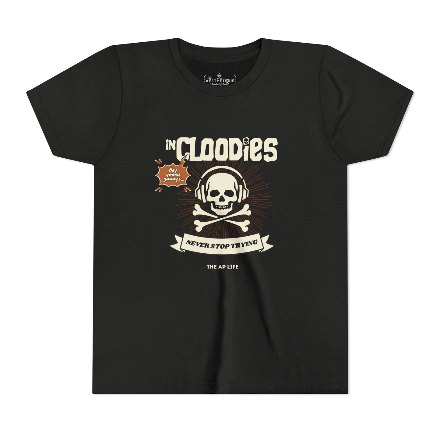 InCloodies Never Stop Trying (to include) - Youth Short Sleeve Tee