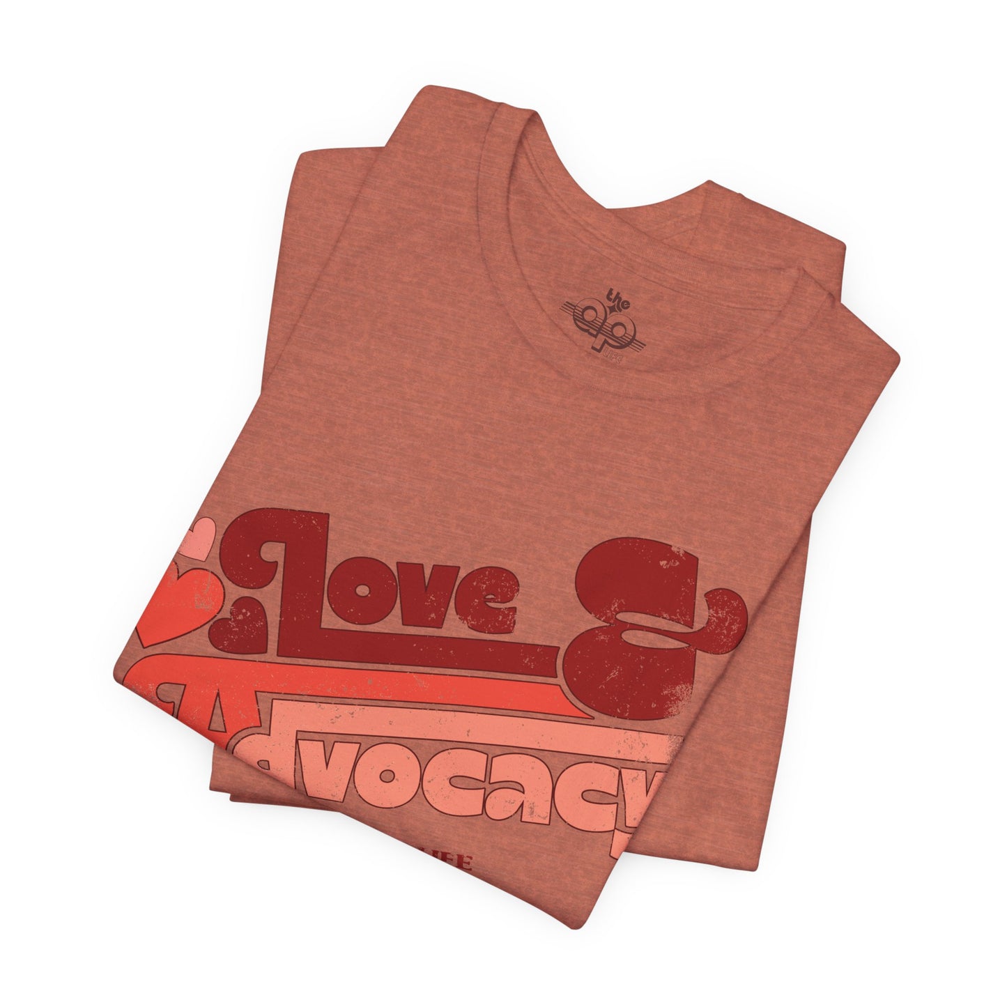 Love & Advocacy - Adult Unisex Jersey Short Sleeve Tee