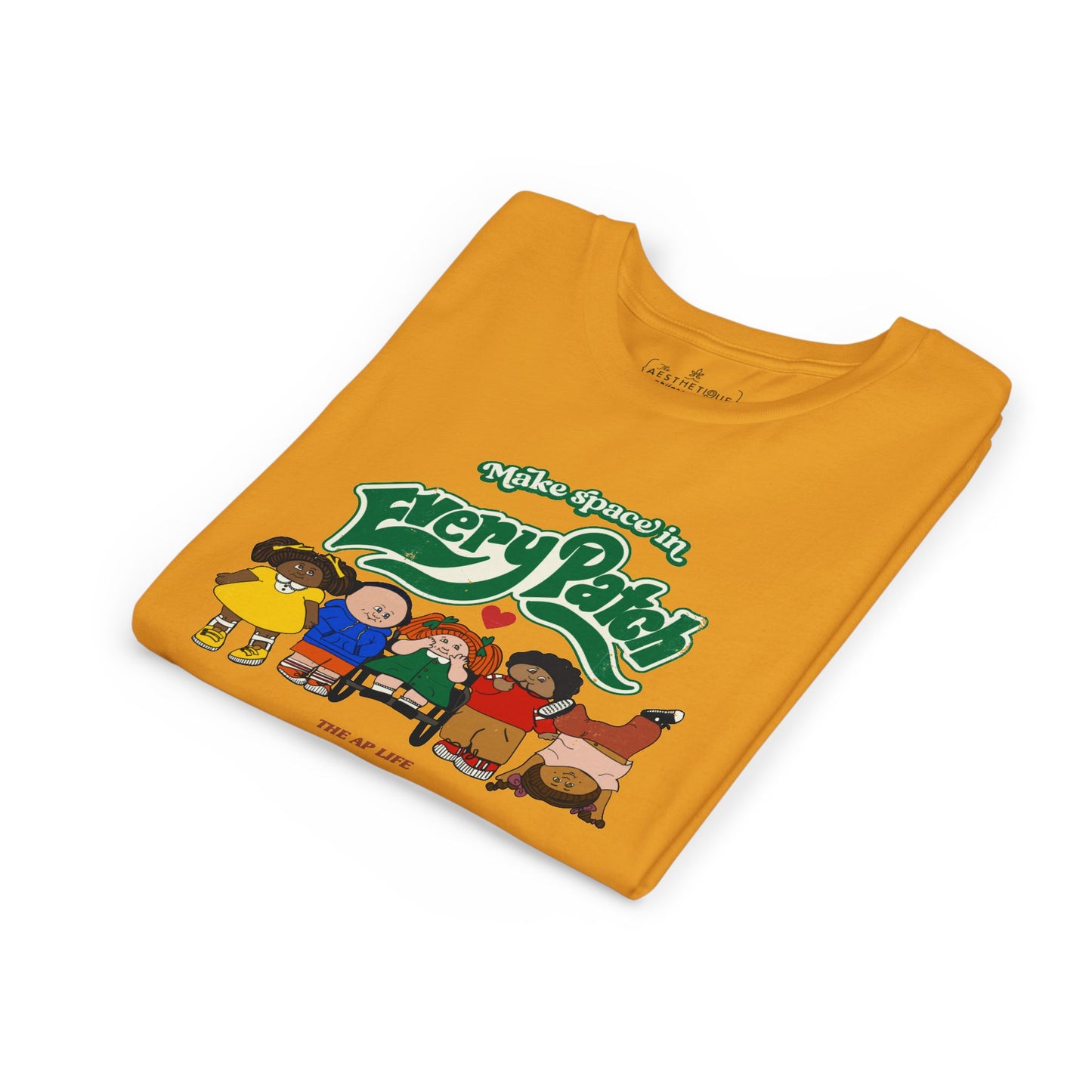 Make Space in Every Patch - Inclusion Matters - Youth Unisex Short Sleeve Tee