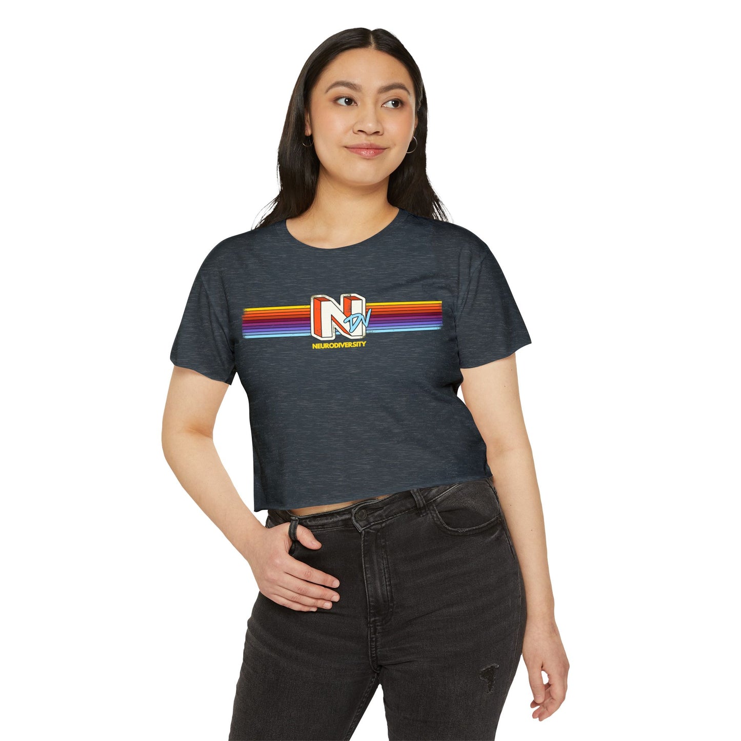 NDV - Neurodiversity - Women's Crop Top Tee
