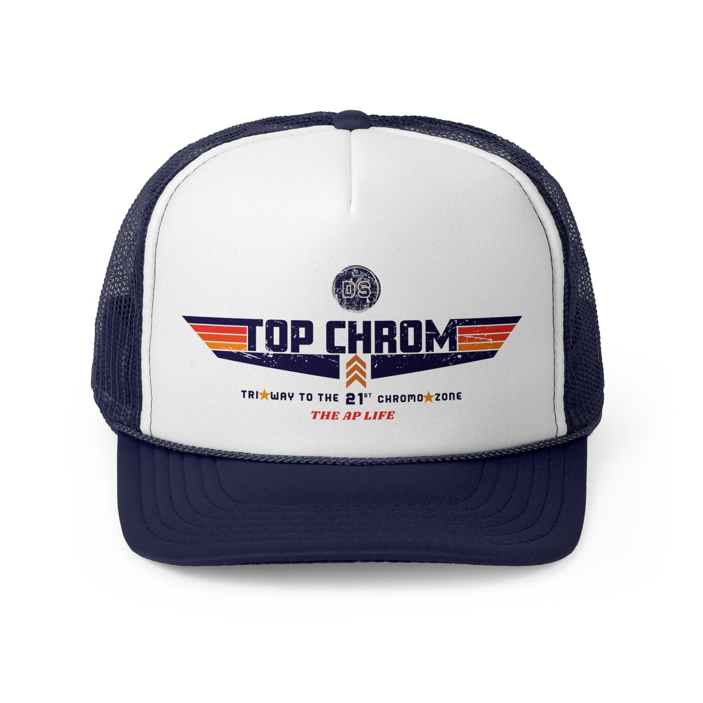 Top Chrom Highway to the Chromo-Zone DS Awareness - Trucker Hat