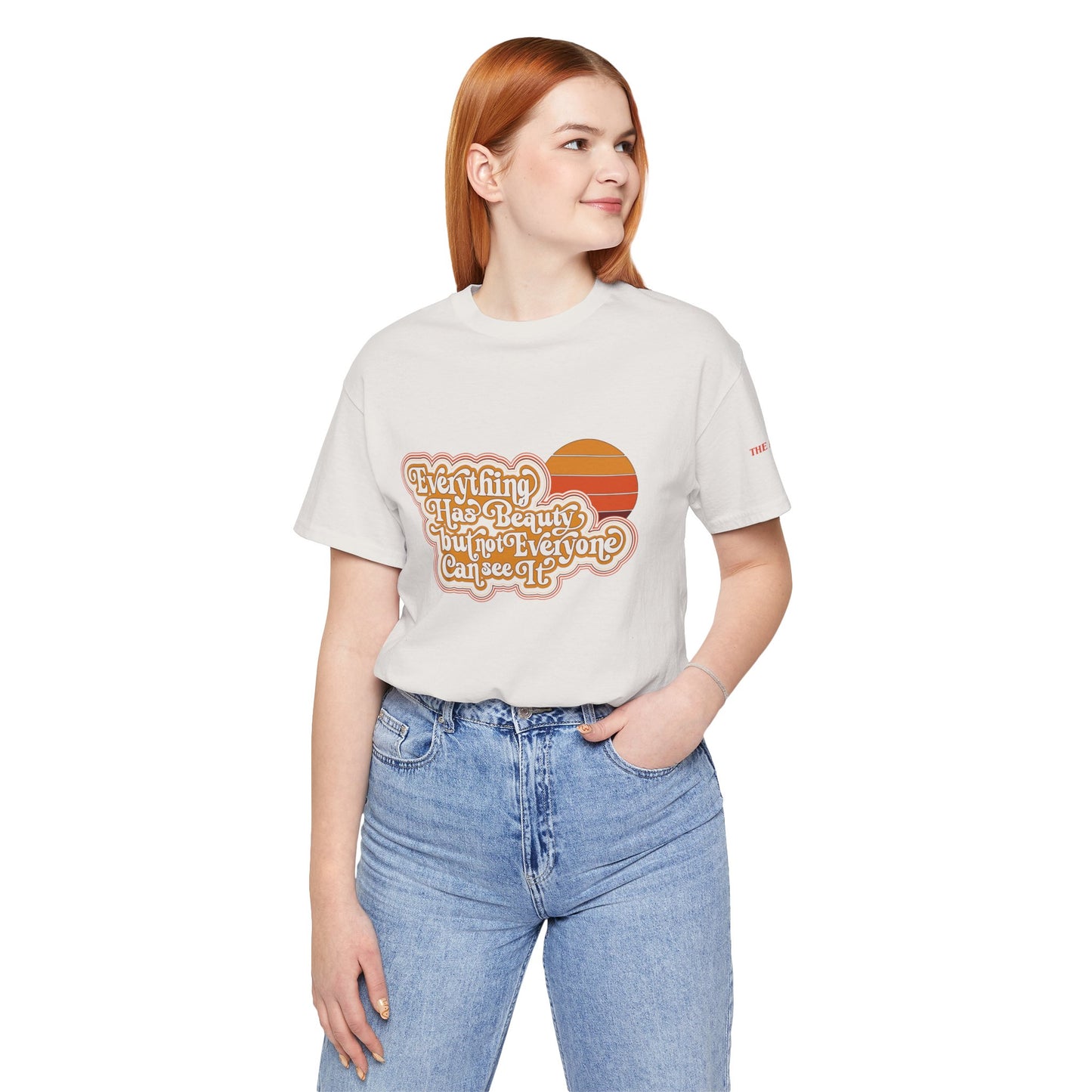 Everything has Beauty, but not Everyone can see it - Confucius - Adult Unisex Jersey Tee