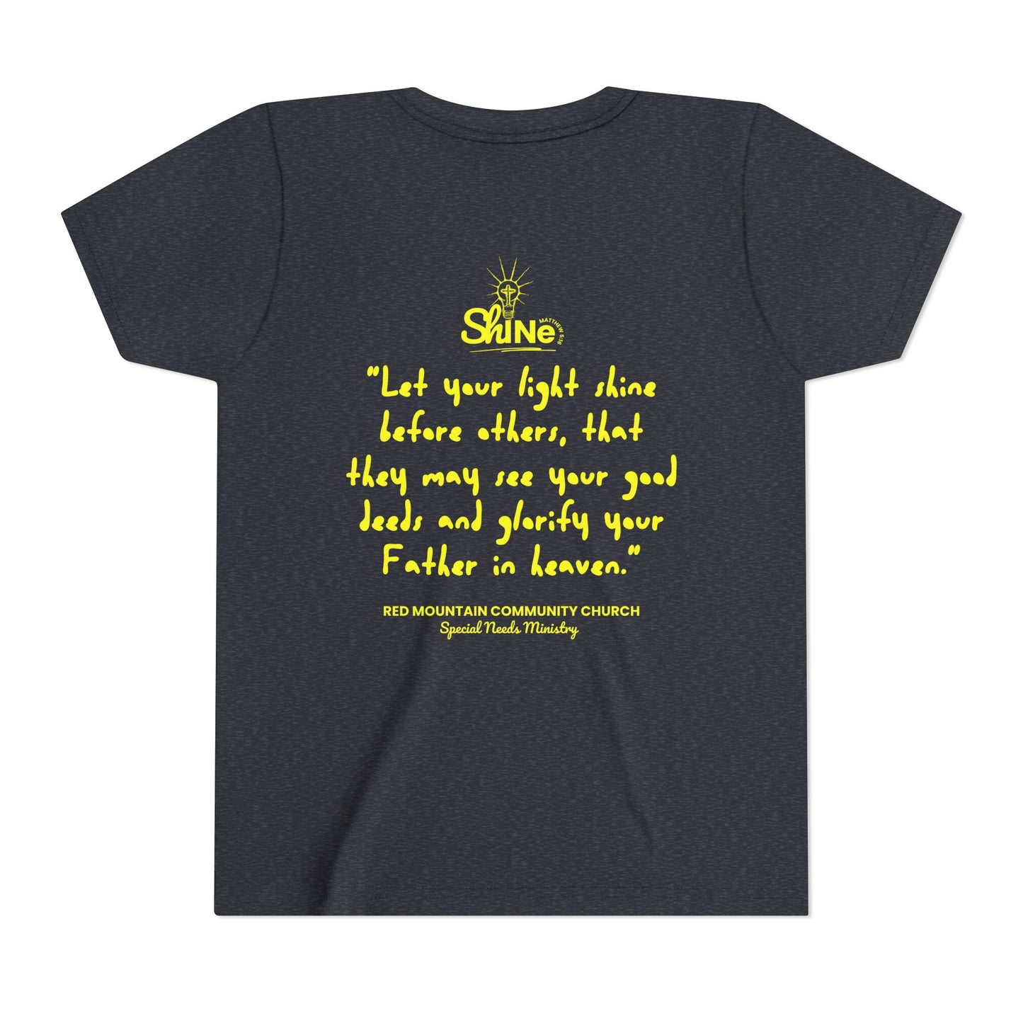 RMCC Shine Youth Unisex Short Sleeve Tee
