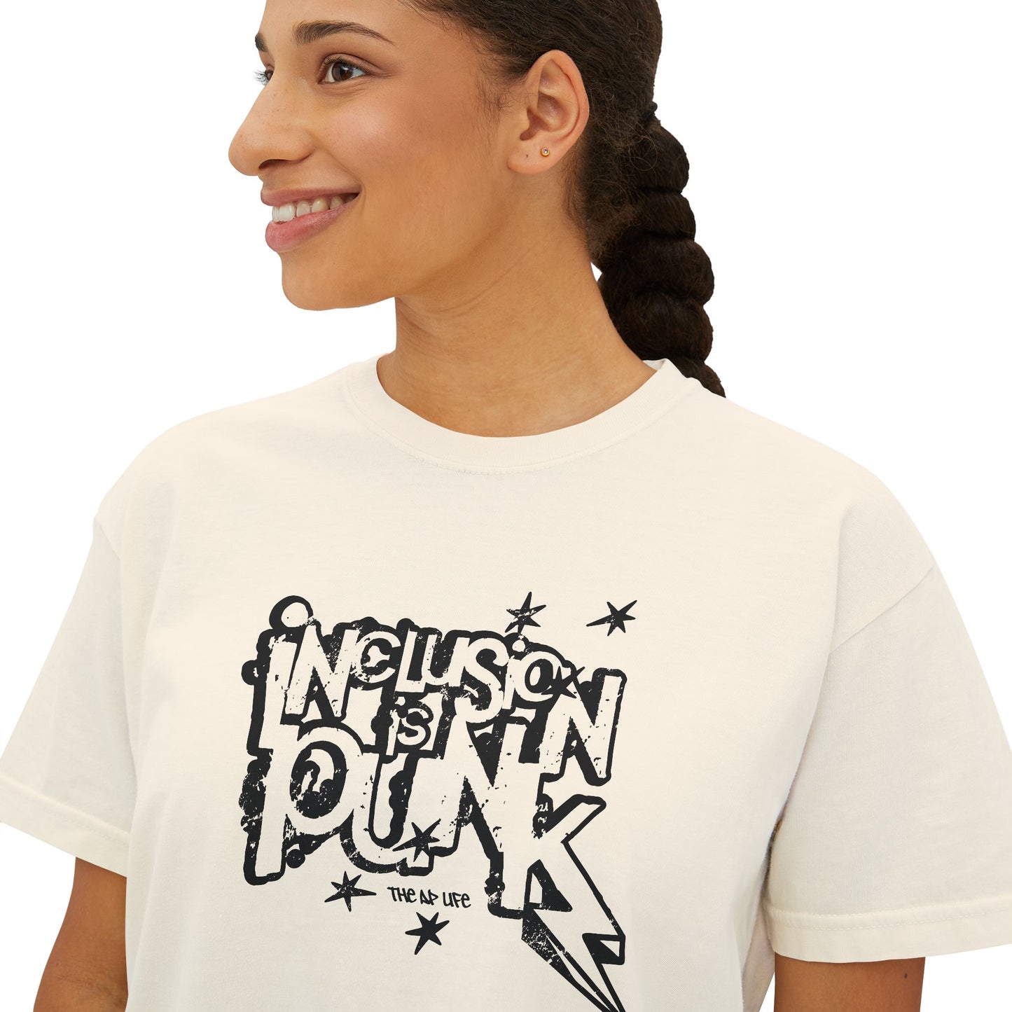 Inclusion is Punk - Women's Boxy Tee
