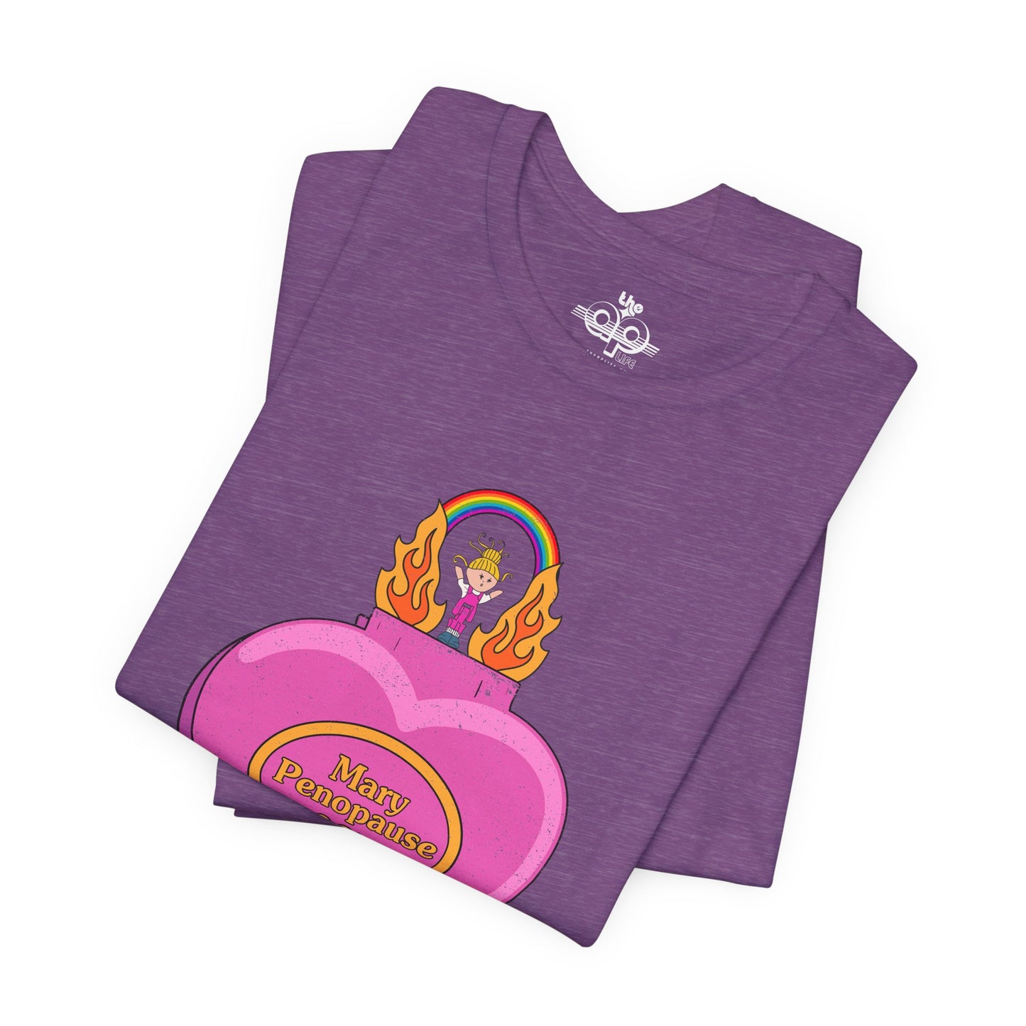 Mary Penopause - Small Triggers, Big Emotions - Adult Unisex Jersey Short Sleeve Tee