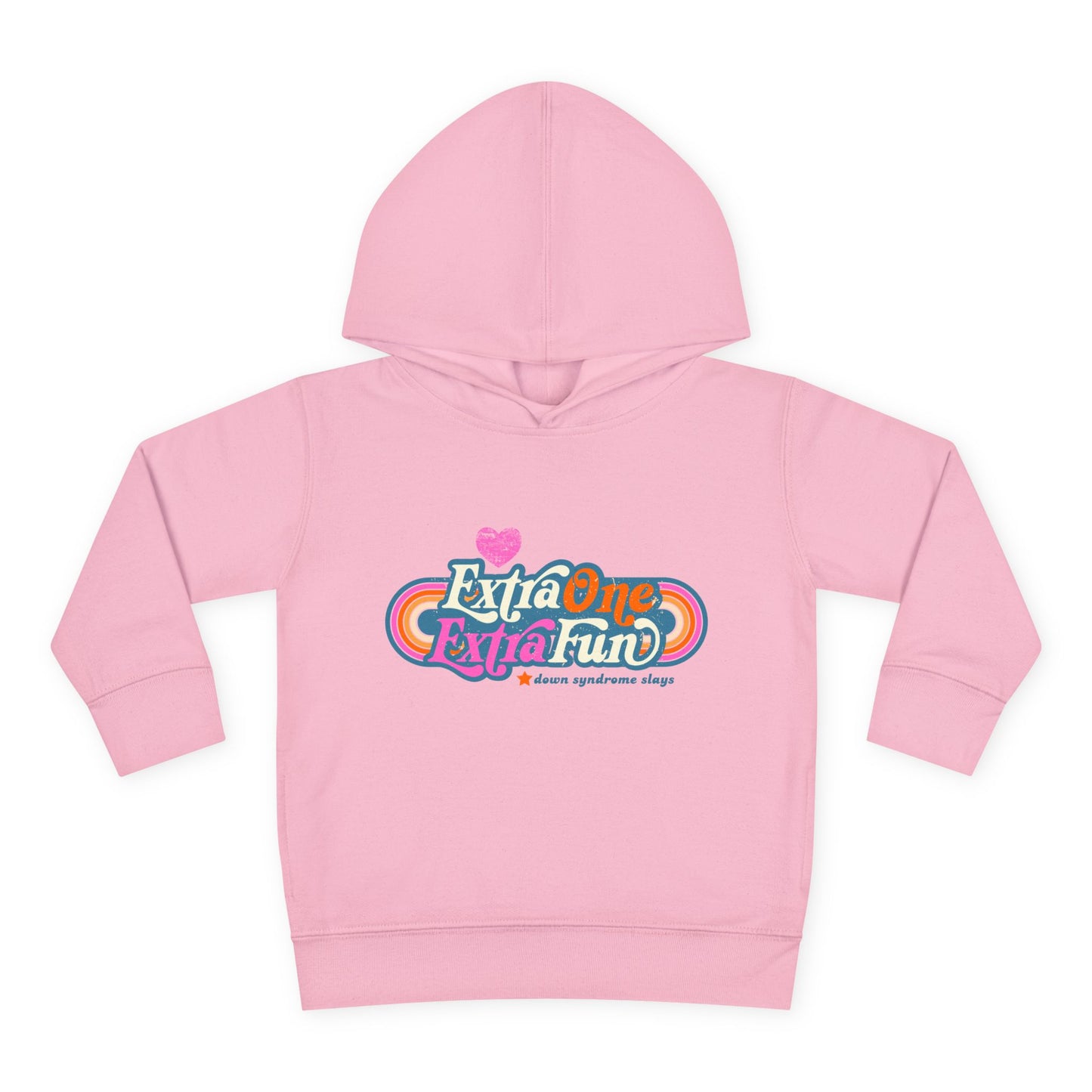 Extra One, Extra Fun DS Awareness - Toddler Pullover Fleece Hoodie