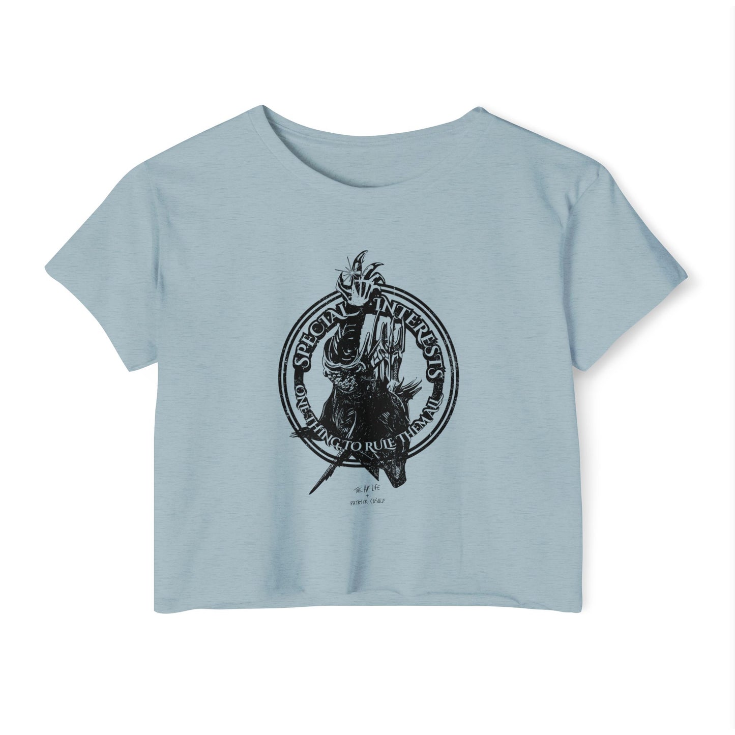 Special Interests - One Thing to Rule Them All - LOTR - Women's Crop Top Tee