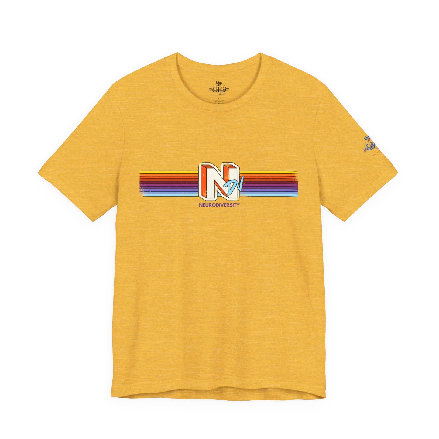 NDV - Neurodiversity - Adult Unisex Jersey Short Sleeve Tee