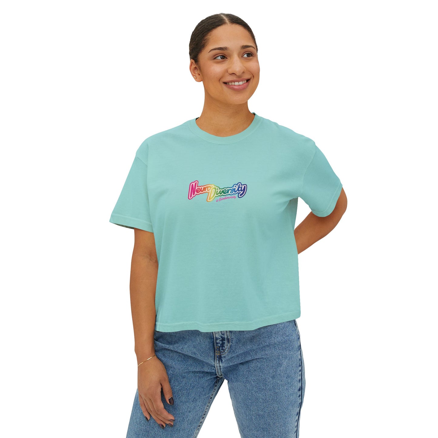 Neurodiversity is Biodiversity - Women's Boxy Tee