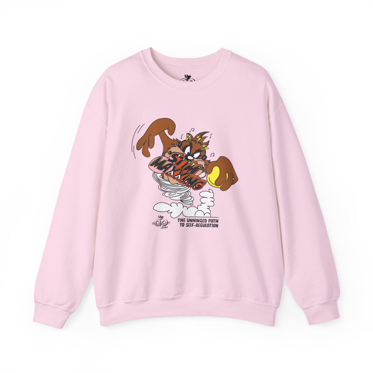 Stim-Maxxing - The Unhinged Path to Self-Regulation - Adult Unisex Heavy Blend™ Crewneck Sweatshirt