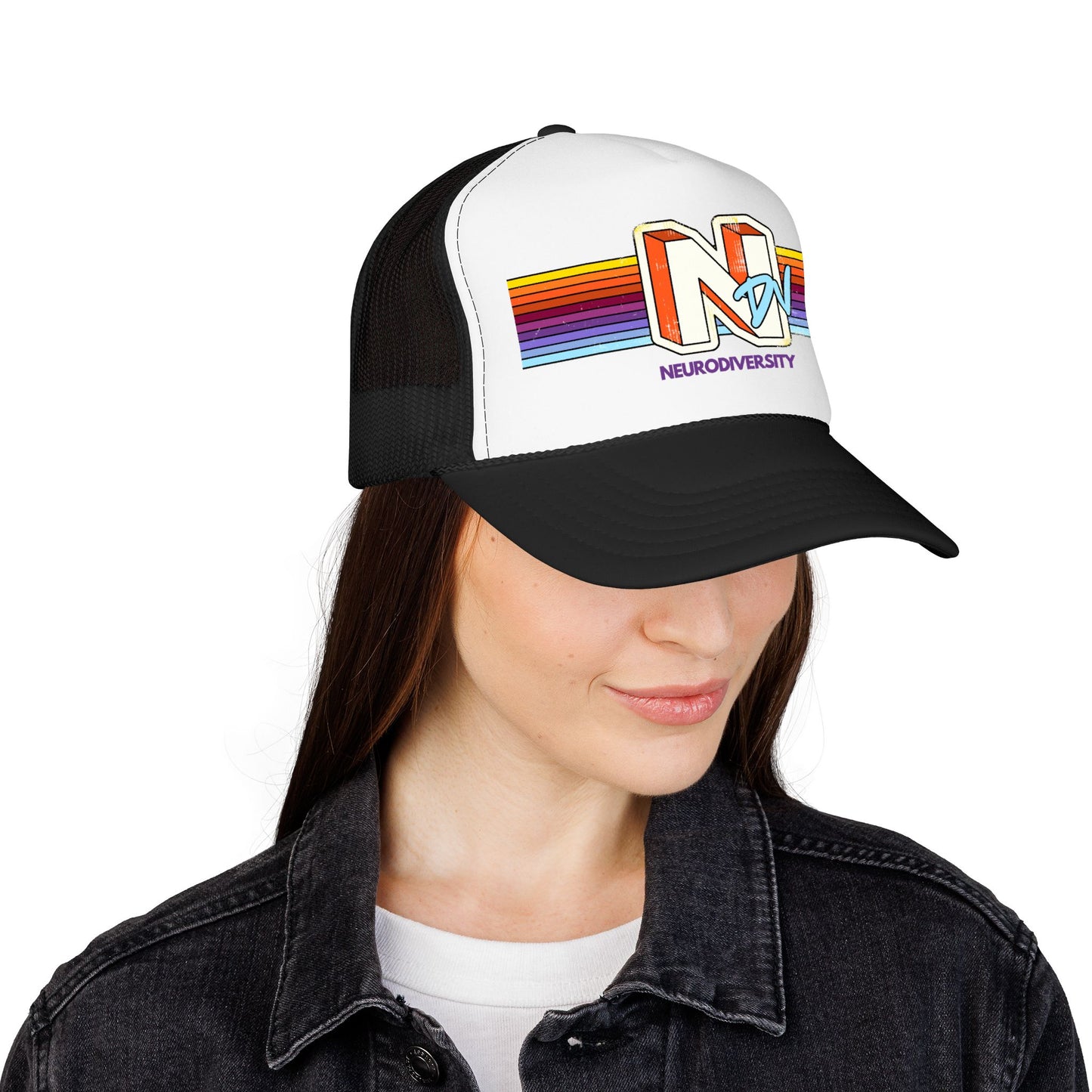 NDV - Neurodiversity - Adult Unisex Foam Trucker Hat