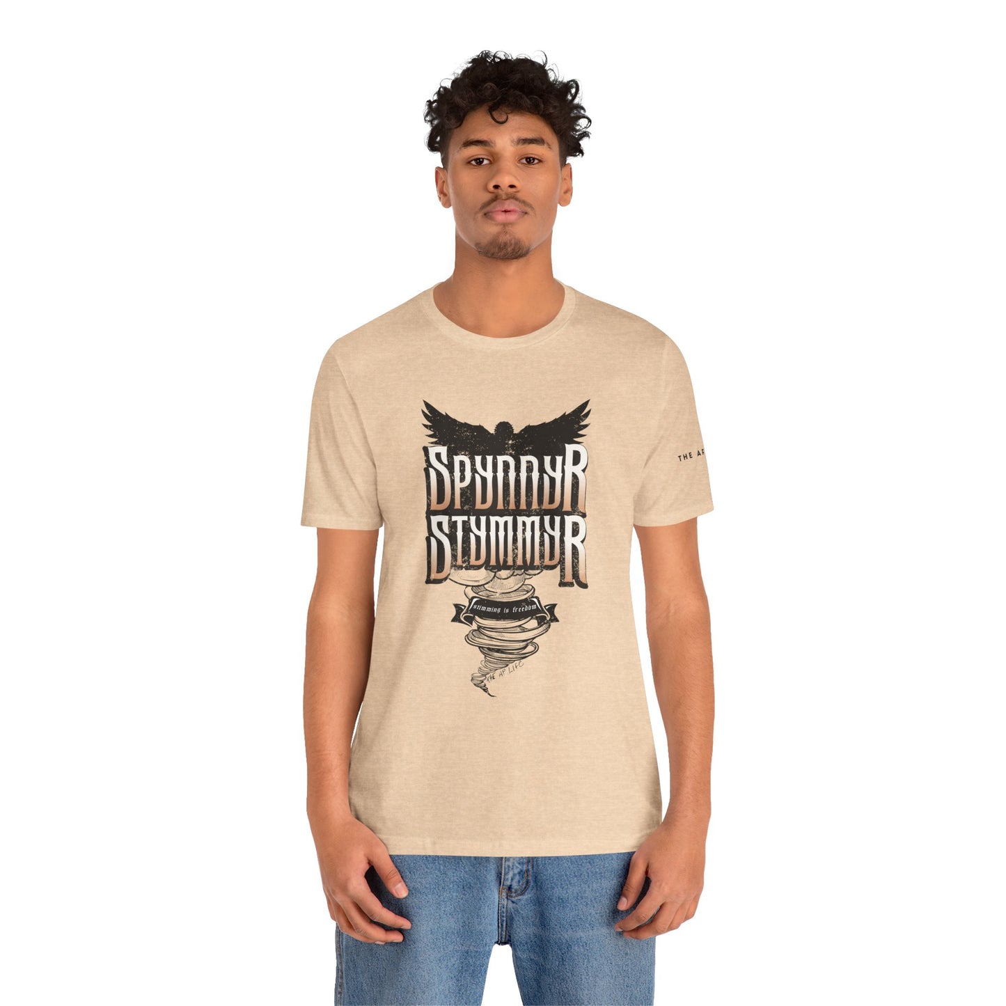 Spynnyr Stymmyer - Stimming is Freedom - Adult Unisex Jersey Tee