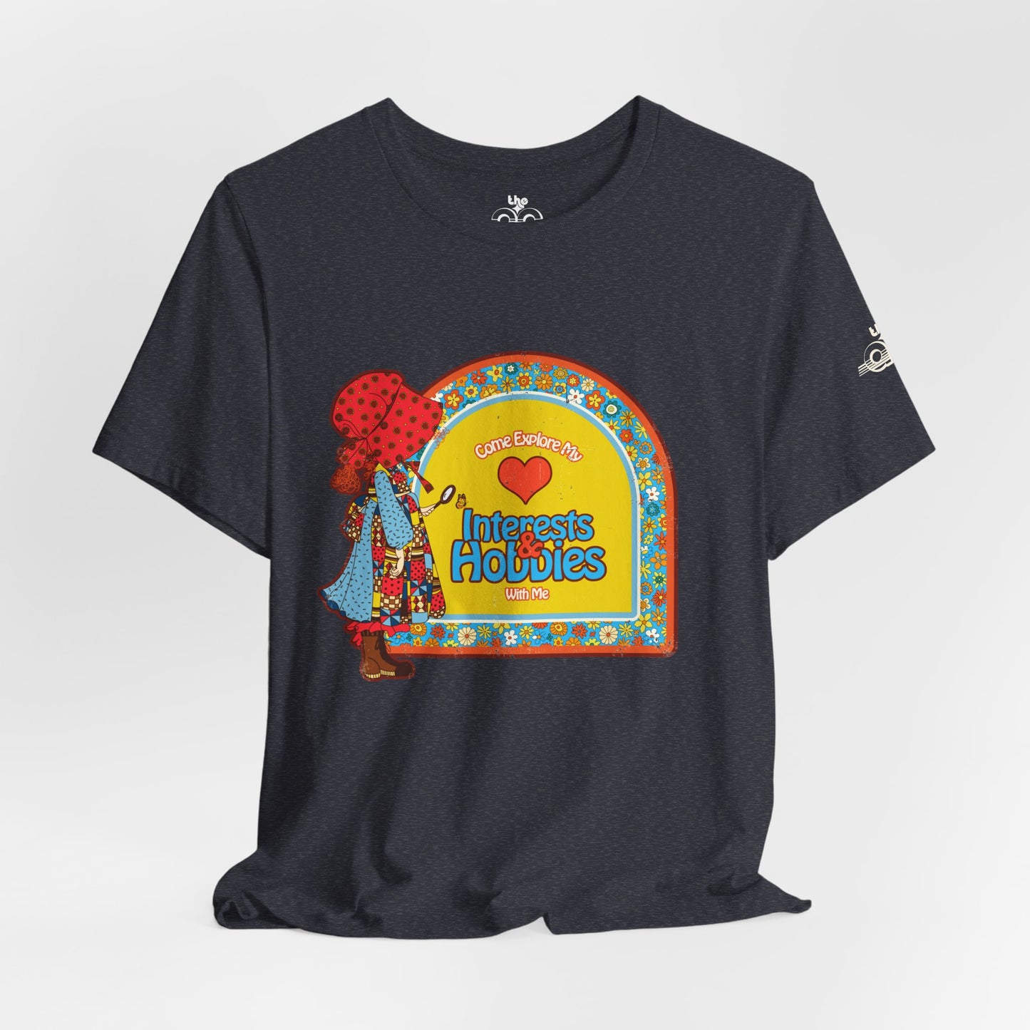 Come Explore My Interests & Hobbies with Me - Adult Unisex Jersey Short Sleeve Tee