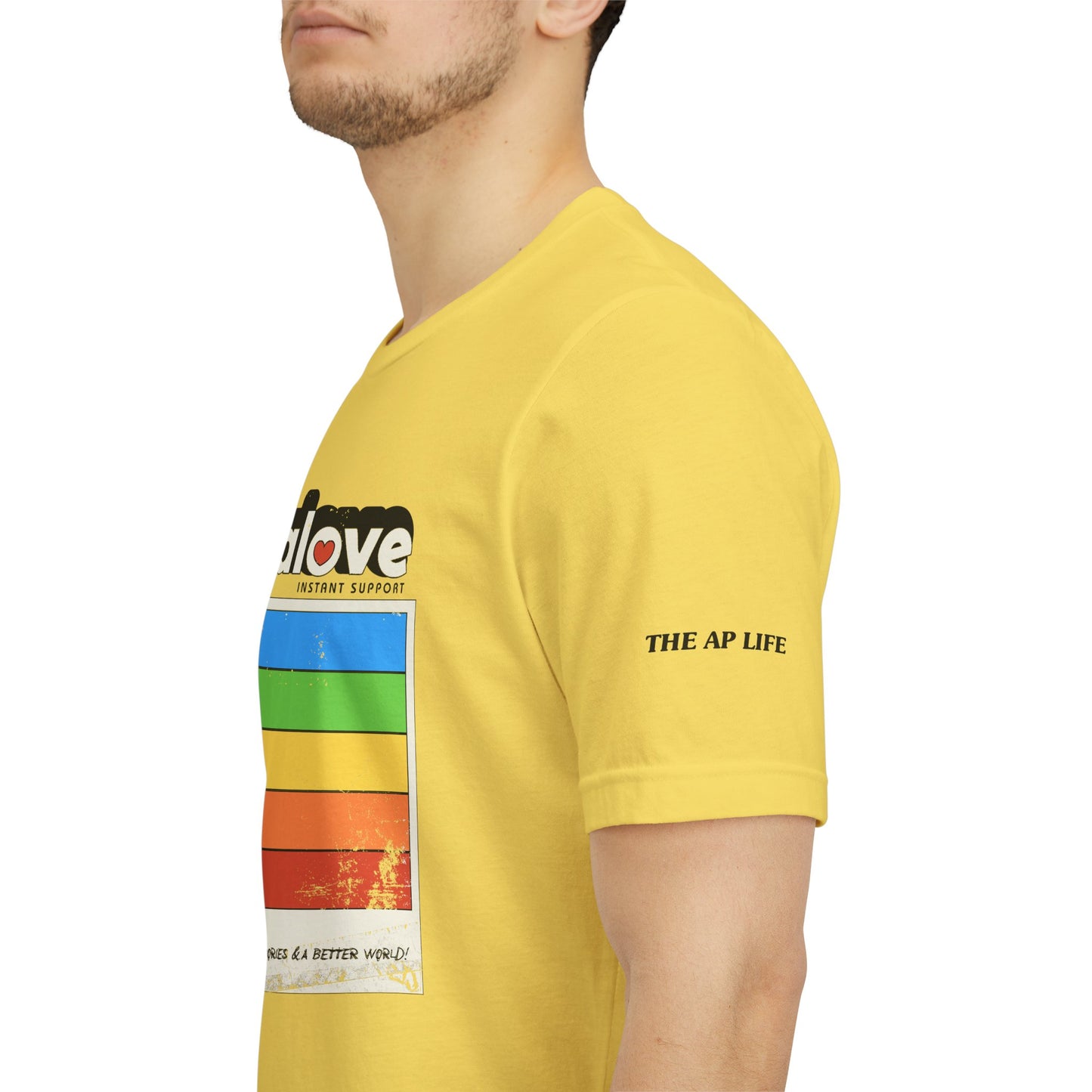 Para Love - Instant Support - Adult Unisex Jersey Short Sleeve Tee