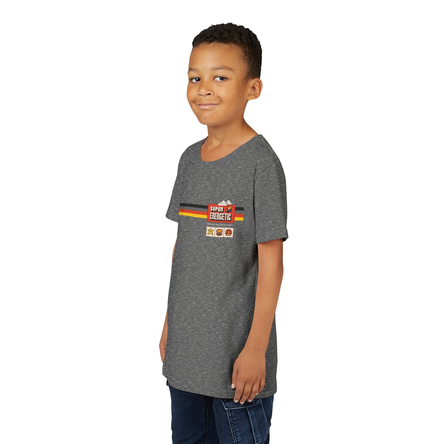 Super Energetic - Despite My Limited Diet - Youth Unisex Short Sleeve Tee