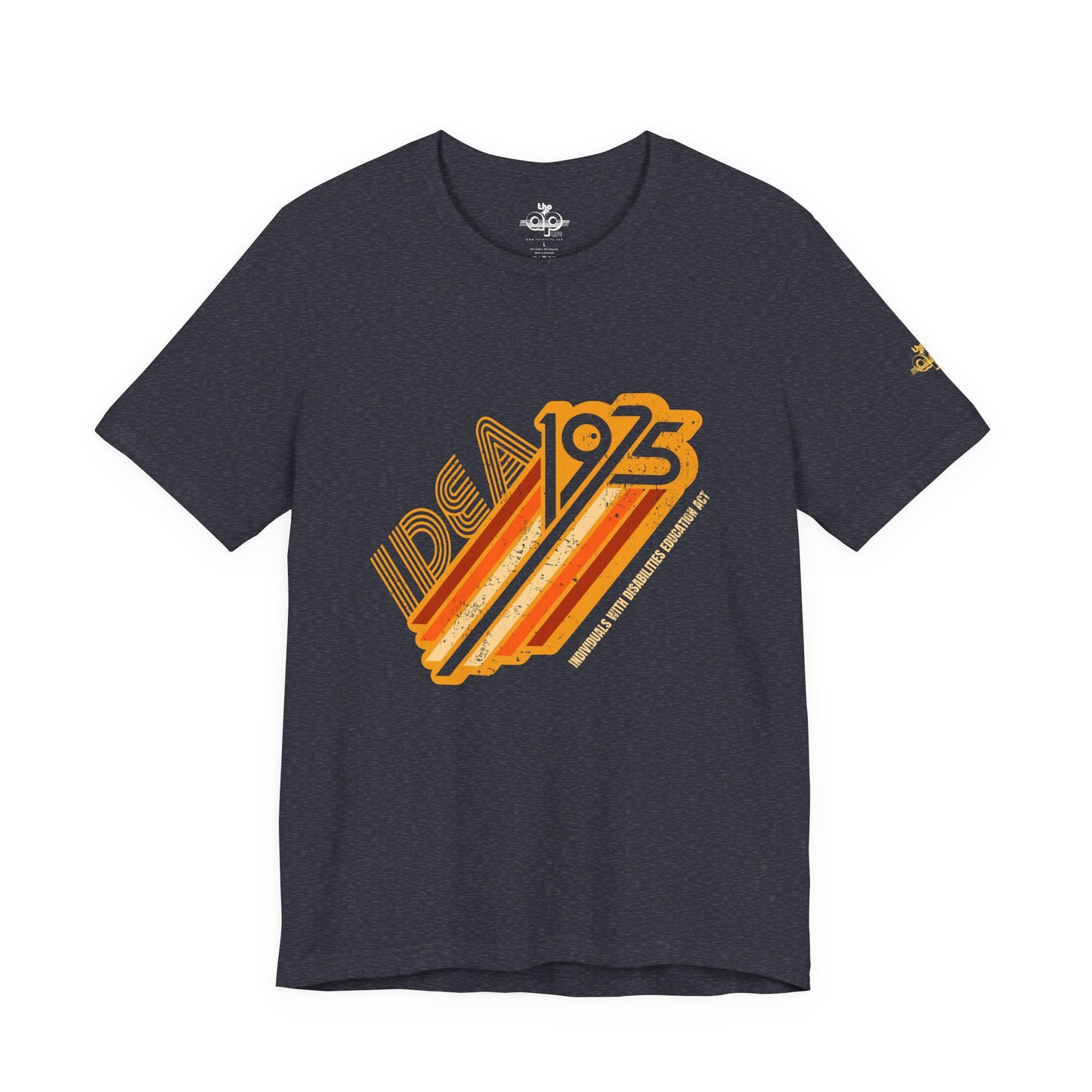 1975 IDEA - Individuals With Disabilities Education Act - Adult Unisex Jersey Short Sleeve Tee