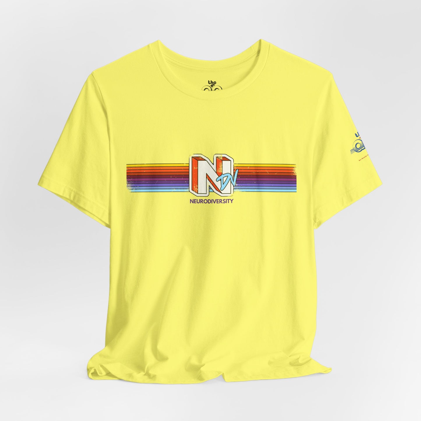 NDV - Neurodiversity - Adult Unisex Jersey Short Sleeve Tee