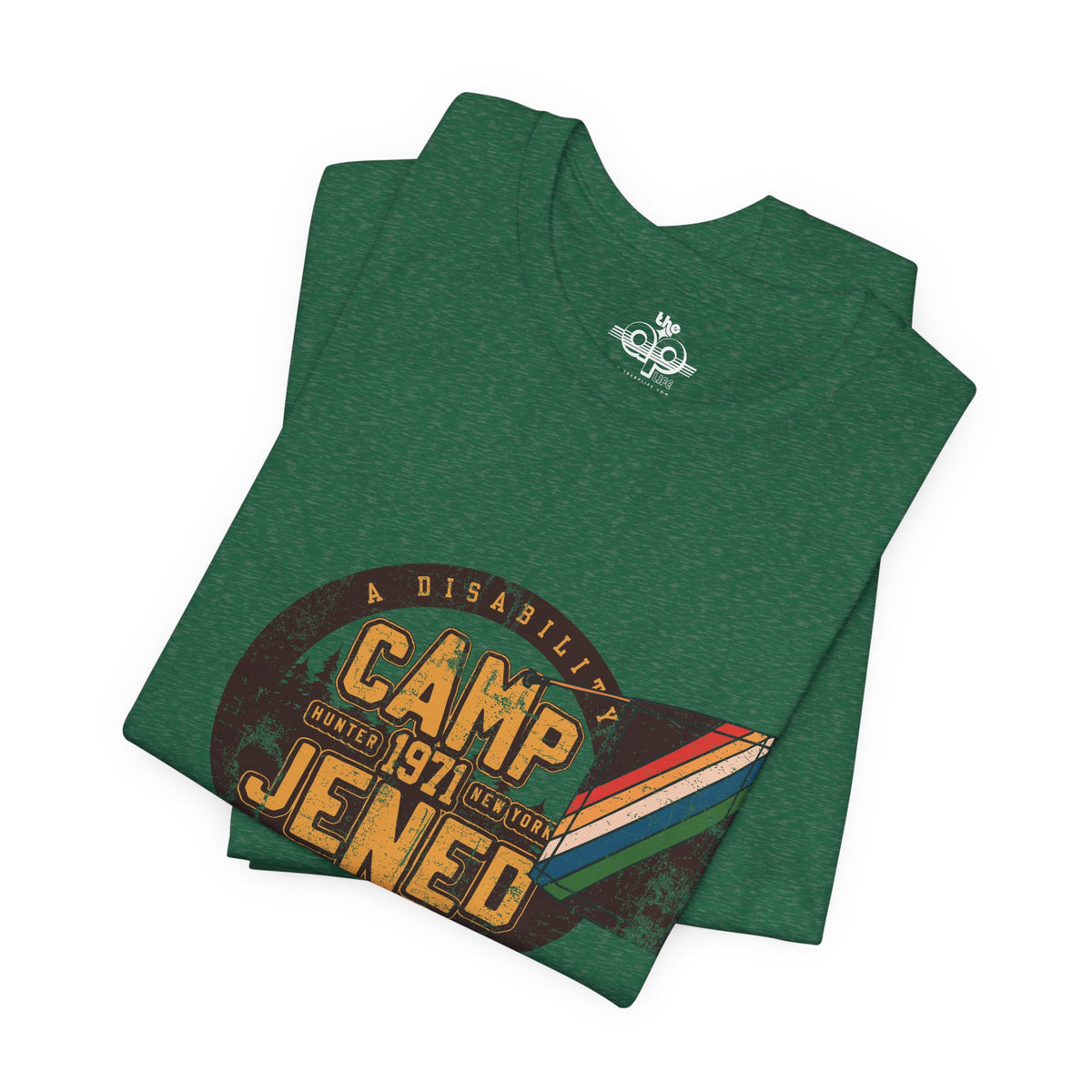 Camp Jened 1971 - A Disability Revolution - Adult Unisex Jersey Short Sleeve Tee