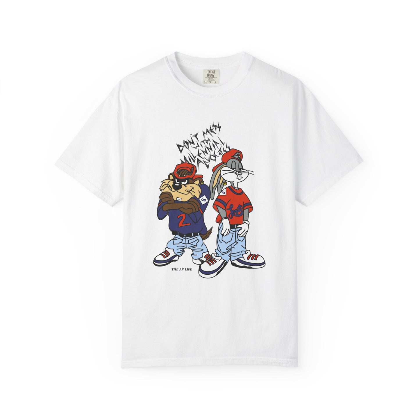 Don't Mess with Millennial Advocates - Bugs & Taz- Comfort Colors Adult Unisex Garment-Dyed T-shirt