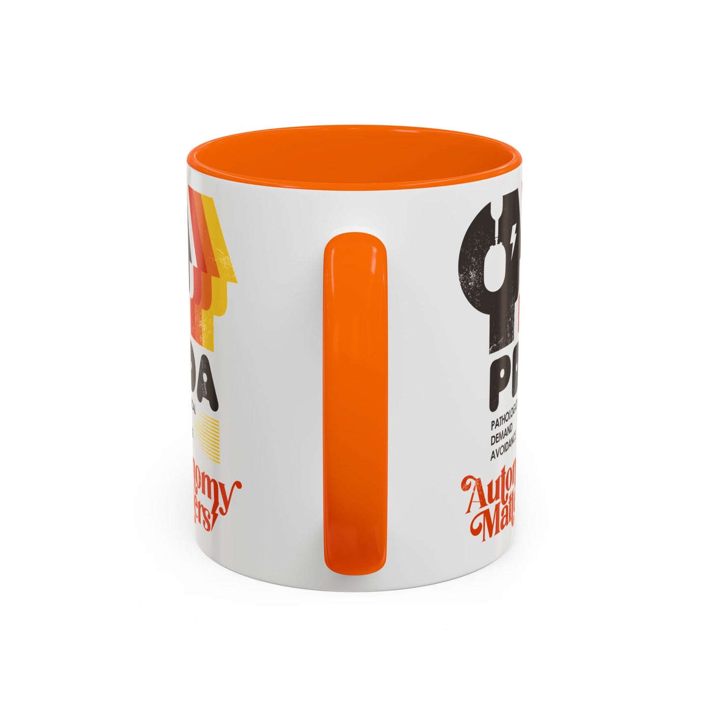 PDA - Pathological Demand Avoidance - Autonomy Matters - Accent Coffee Mug (11, 15oz)