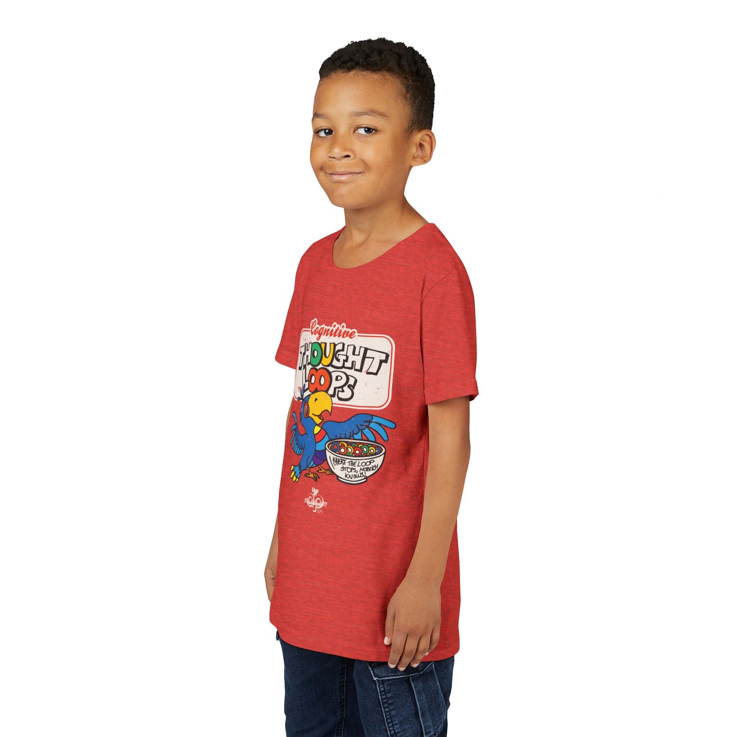 Cognitive Thought Loops - Where the Loop Stops, Nobody Knows - Unisex Youth Short Sleeve Tee