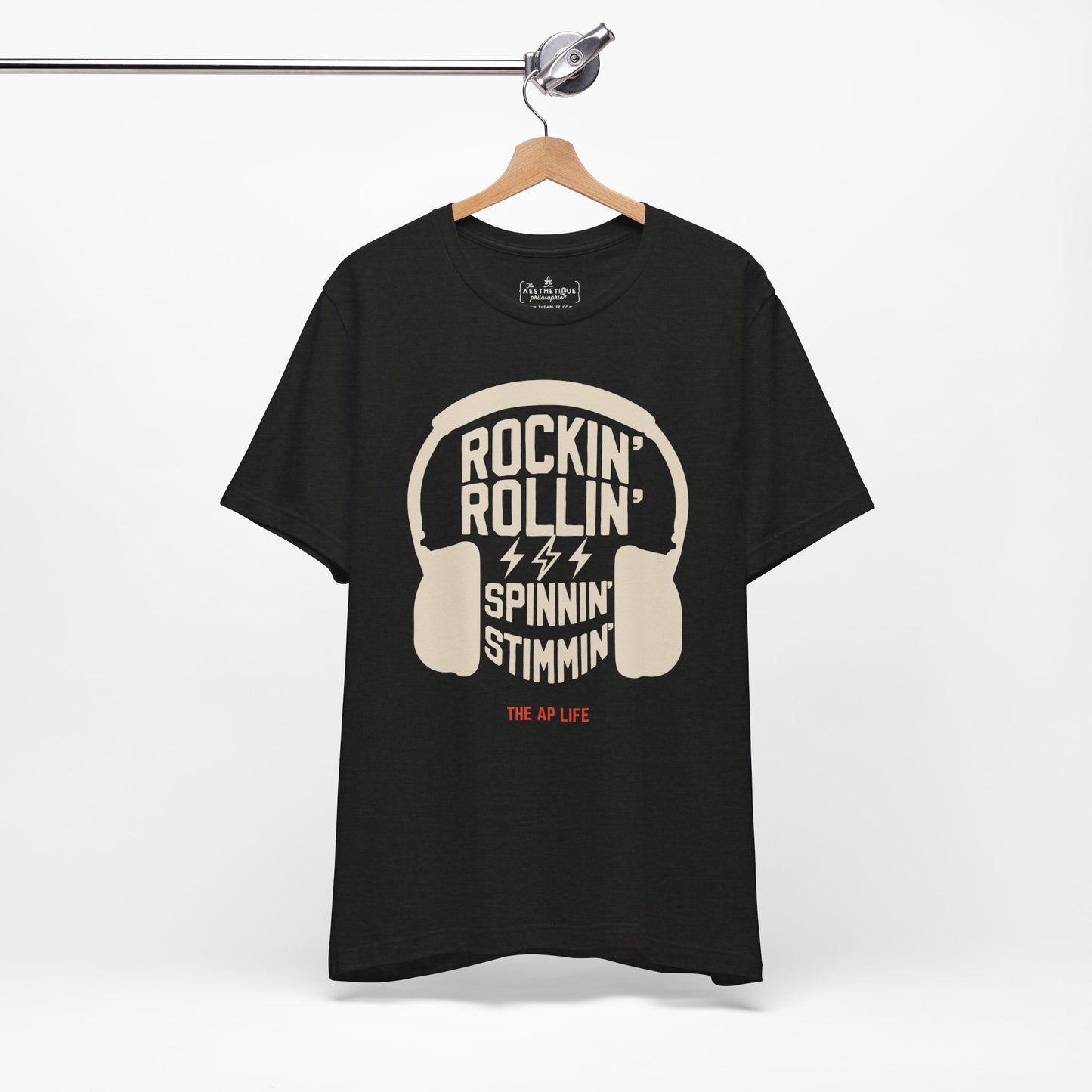 Rockin' Rollin' Spinnin' Stimmin'- Adult Unisex Jersey Tee