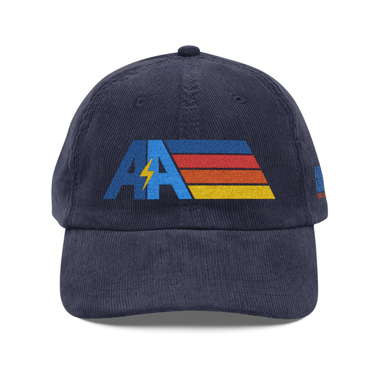 Autism Advocate (AA)- Embroidered Corduroy Adjustable Adult Unisex Cap