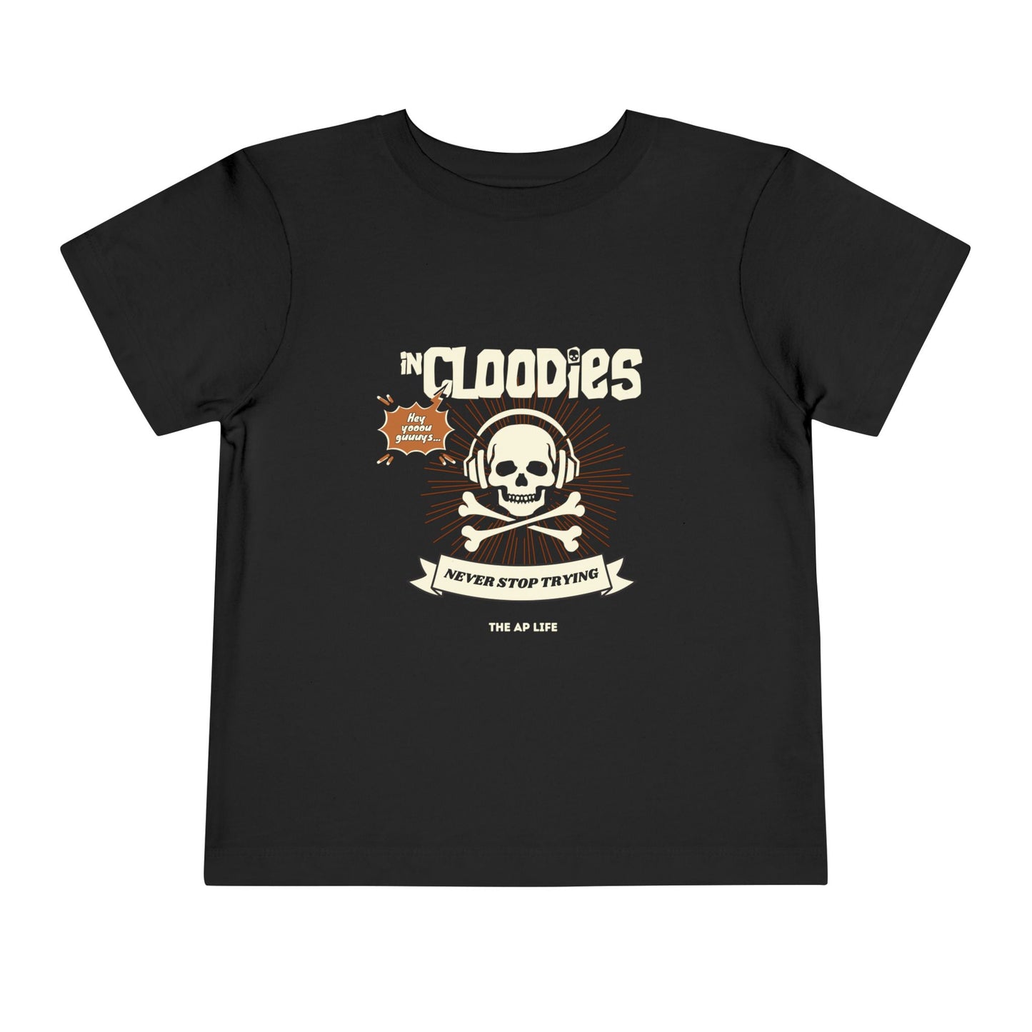 InCloodies Never Stop Trying (to include) - Toddler Short Sleeve Tee