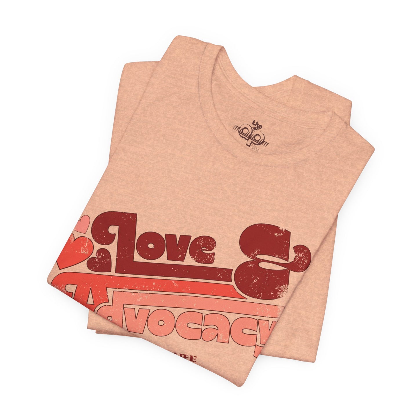 Love & Advocacy - Adult Unisex Jersey Short Sleeve Tee
