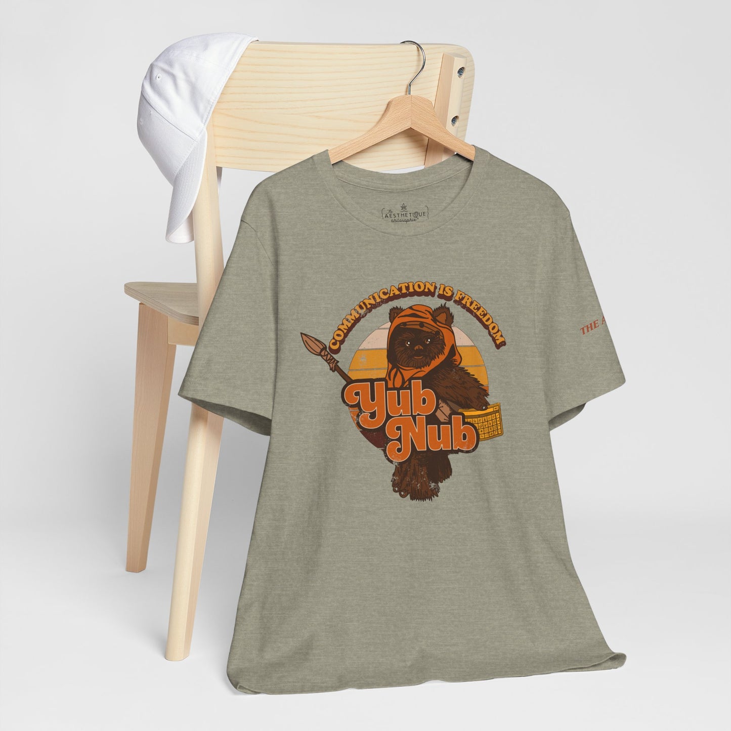 Communication is Freedom - Yub Nub - AAC - Unisex Jersey Short Sleeve Tee