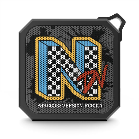 NDV Neurodiversity Rocks 3" x 3" Bluetooth Speaker
