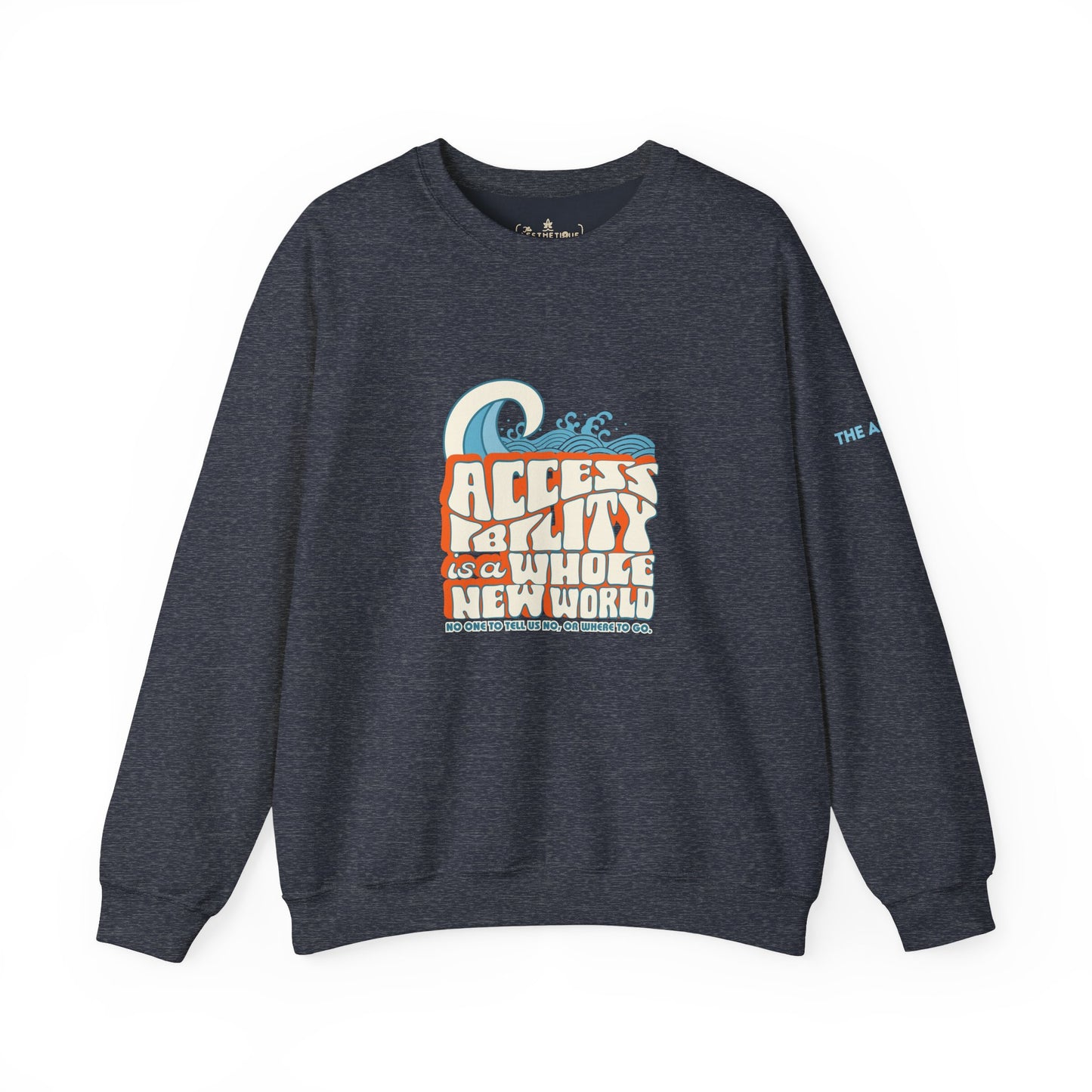 Access Ability Crewneck Sweatshirt - Unisex Heavy Blend™