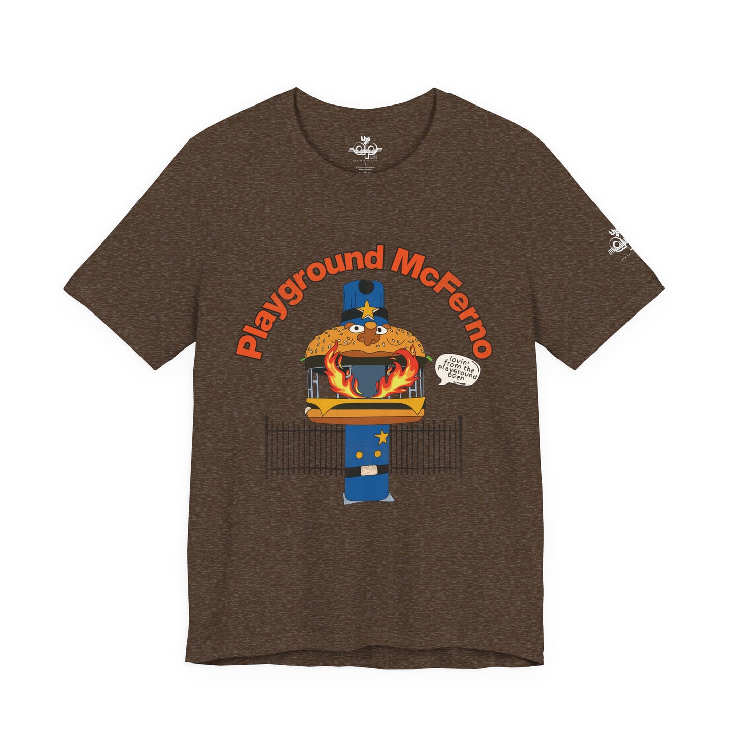 Playground McFerno - Lovin' From the Playground Oven - Adult Unisex Jersey Short Sleeve Tee