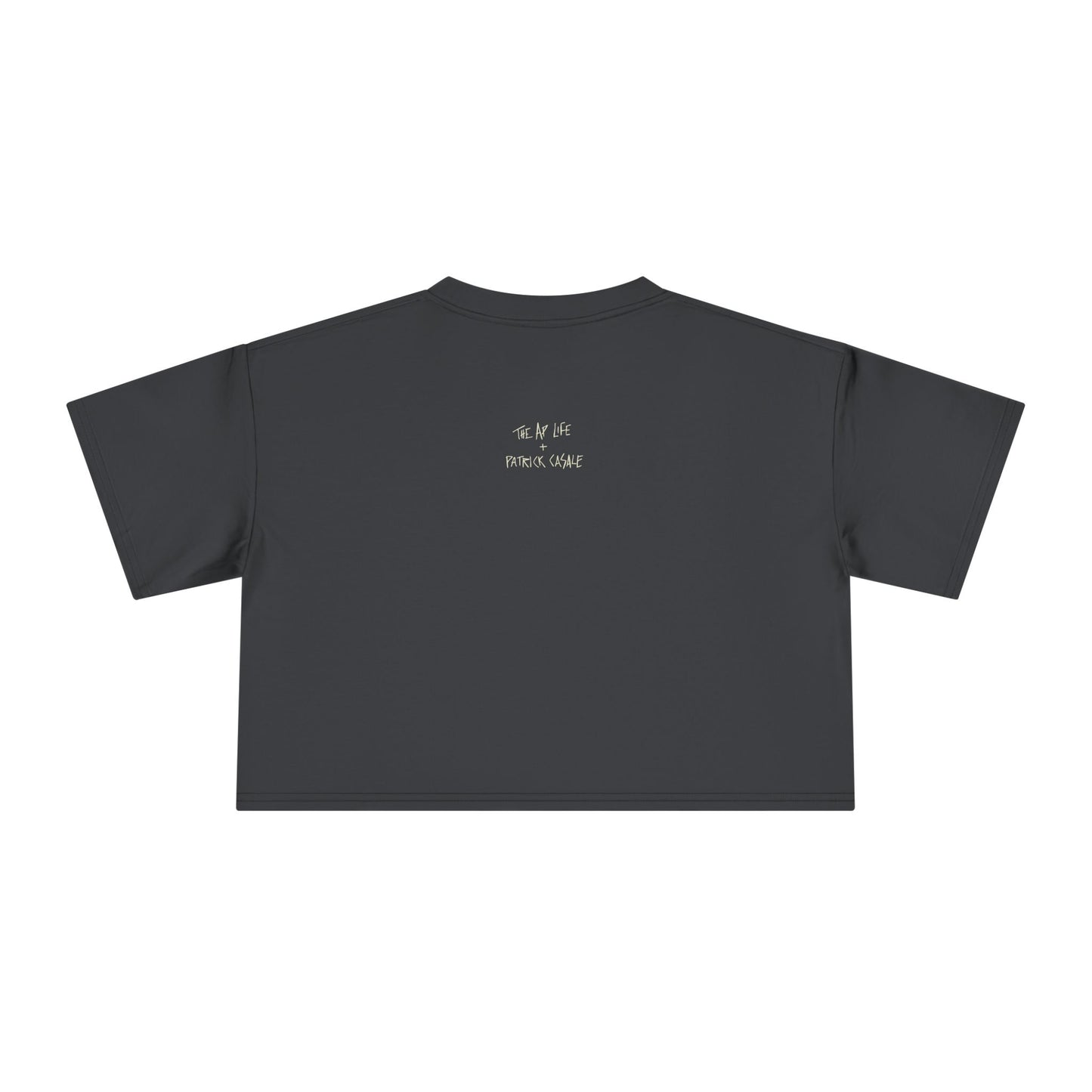Neuro-Inferno - AuDHD Burnout Baby, Burnout - Patrick Casale Collab - Women's Crop Top Tee