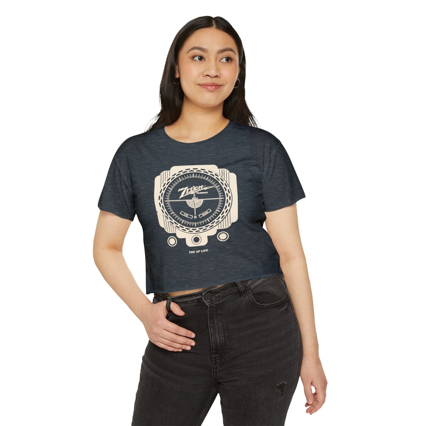 Zilch Tolerance for the R Word - Women's Crop Top Tee