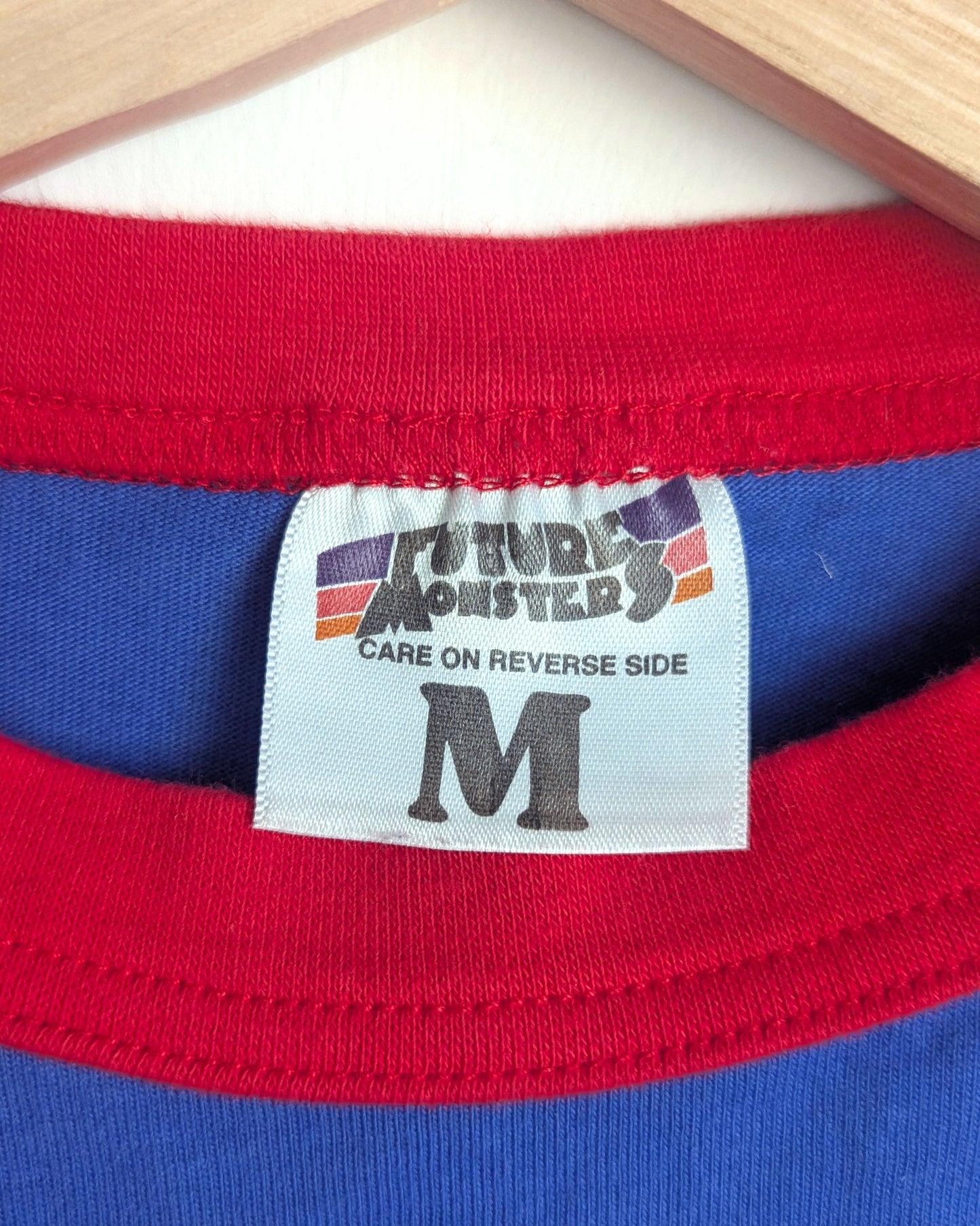 Cognitive Thought Loops - Where the Loop Stops, Nobody Knows - Adult Unisex VTG Ringer/Colorblock Tee (M) - Repurposed Rebels