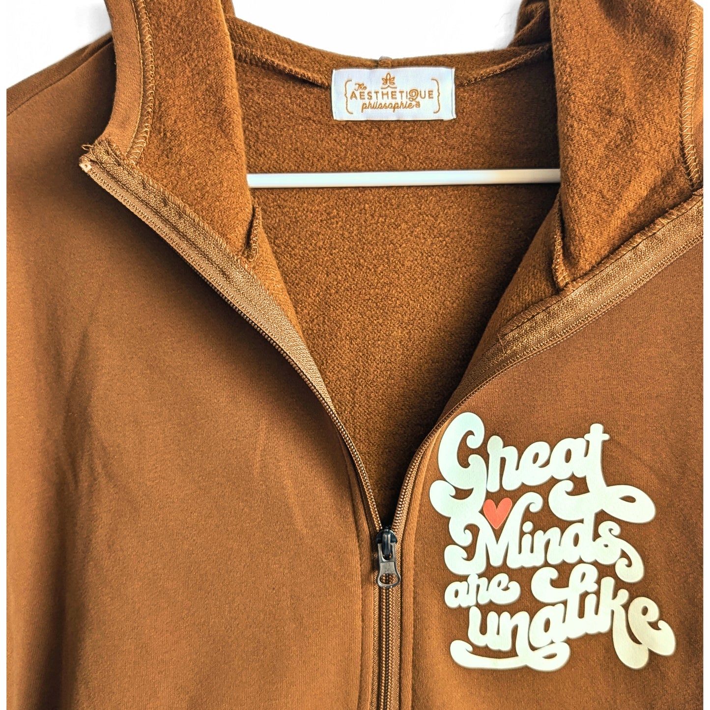 Women's Great Minds are Unalike Half-Zip Hoodie