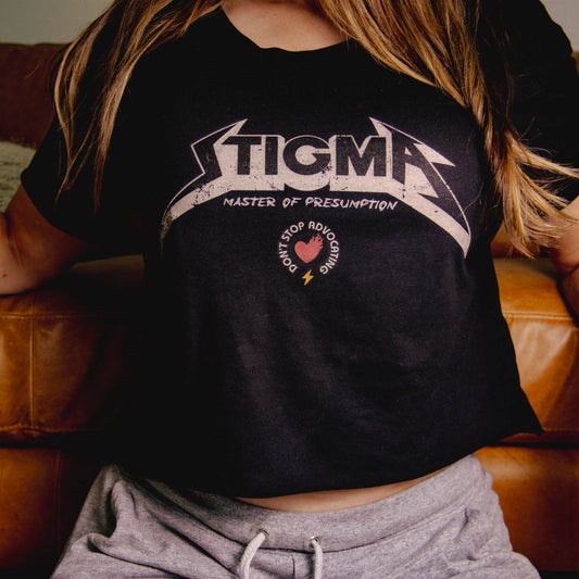 Stigma - Master of Presumption - ND Advocacy - Women's Crop Top