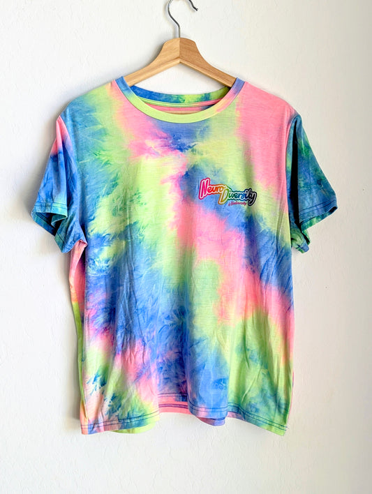 Neurodiversity is Biodiversity - Adult Unisex Tie-Dye Tee
