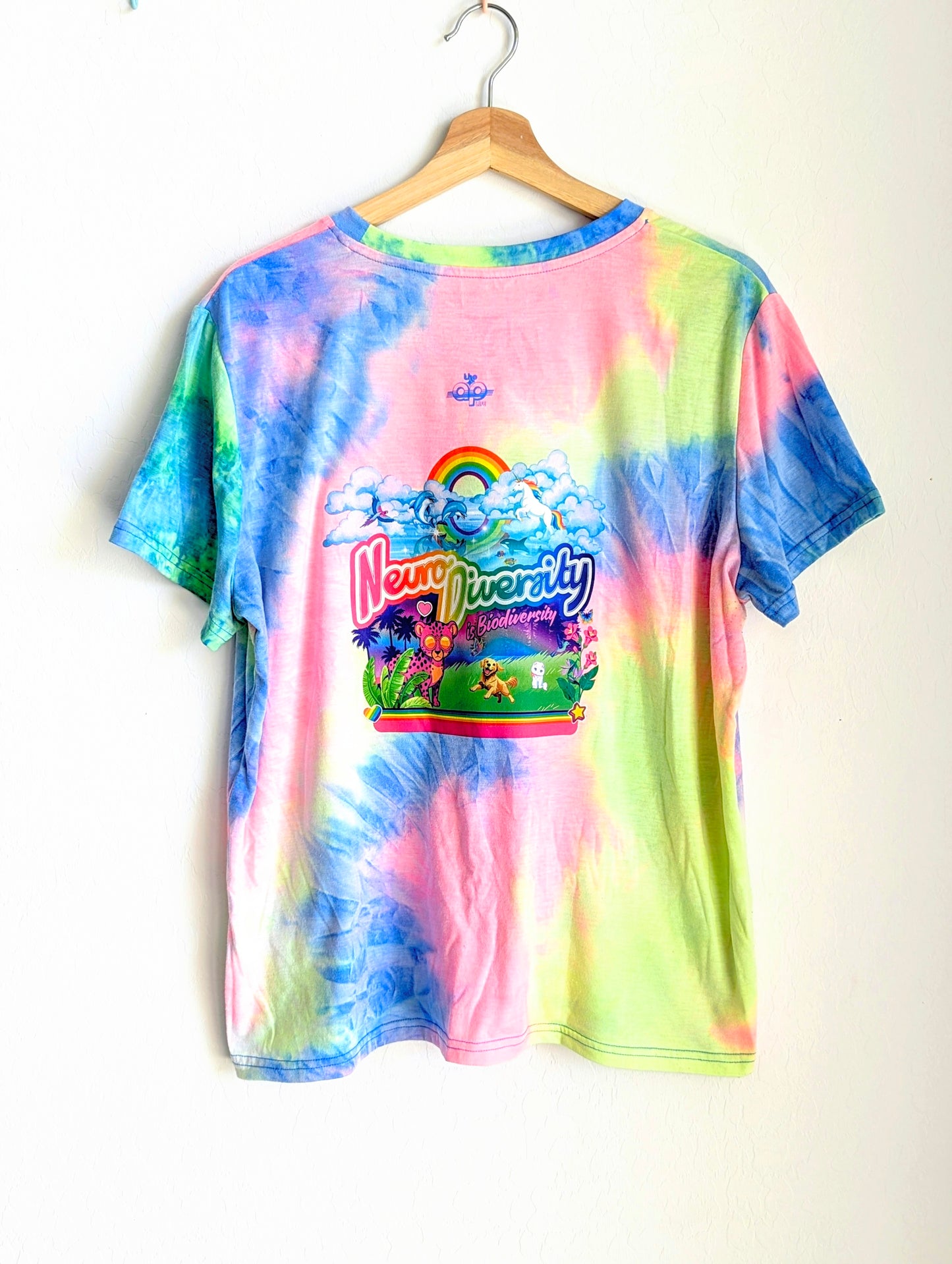 Neurodiversity is Biodiversity - Adult Unisex Tie-Dye Tee