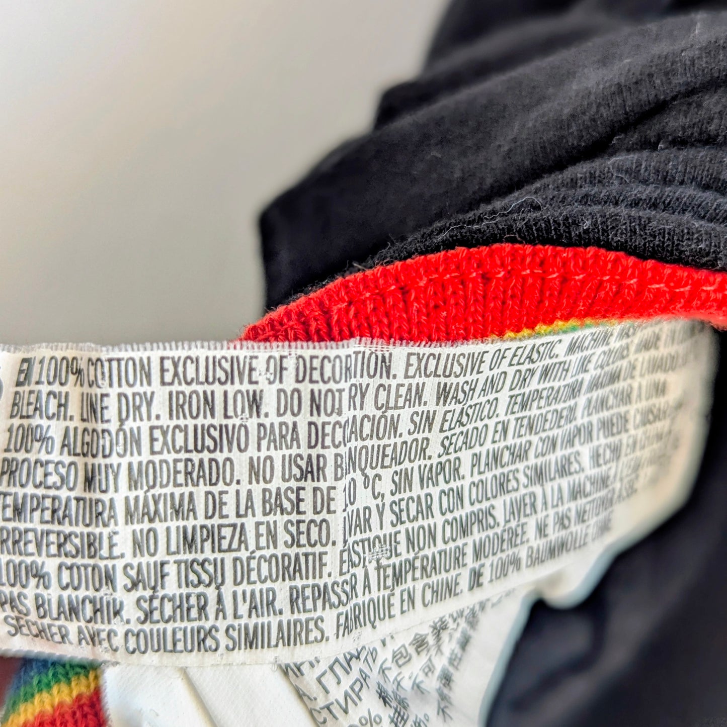 Care About Disability Rights - Women's Rainbow Trim Shorts (M) - Repurposed Rebels