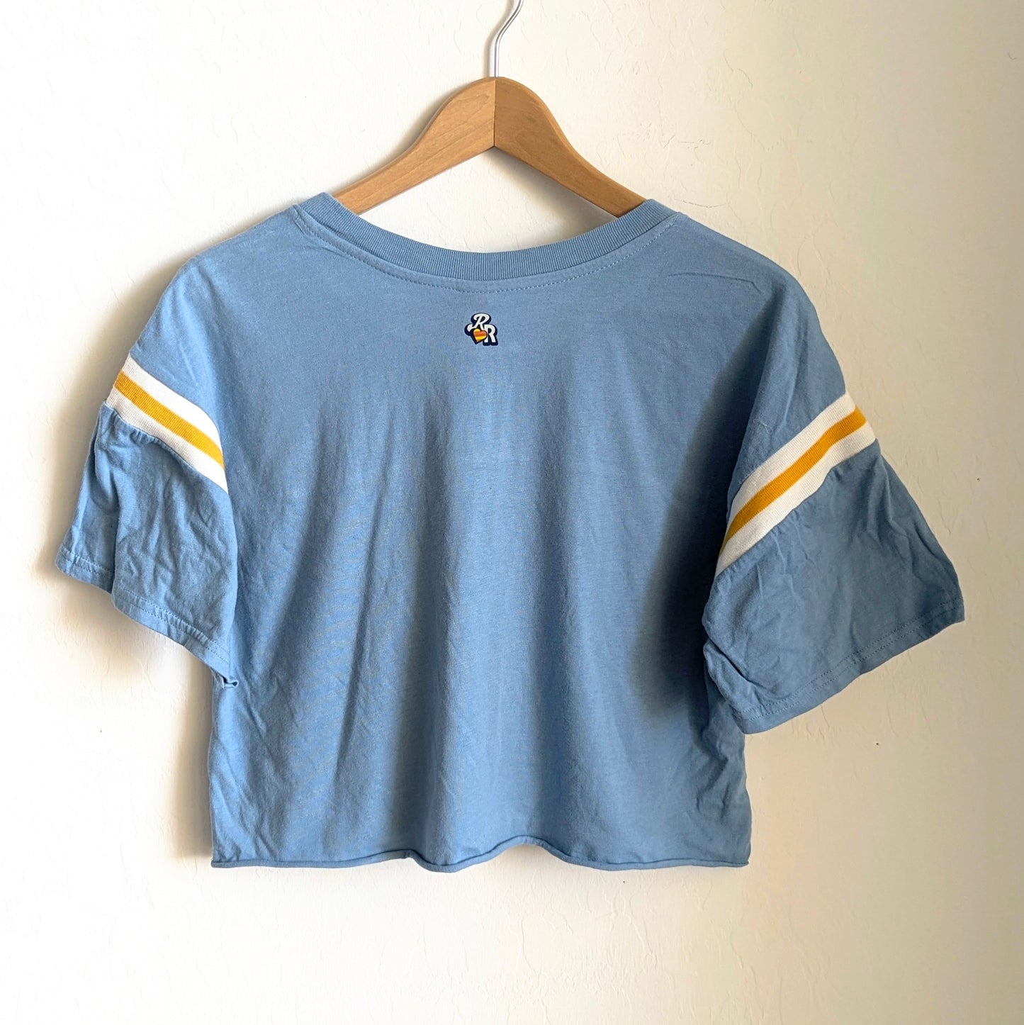My Special Interests are my Favorite Escape - Women's Football Crop Top (S) - Repurposed Rebels