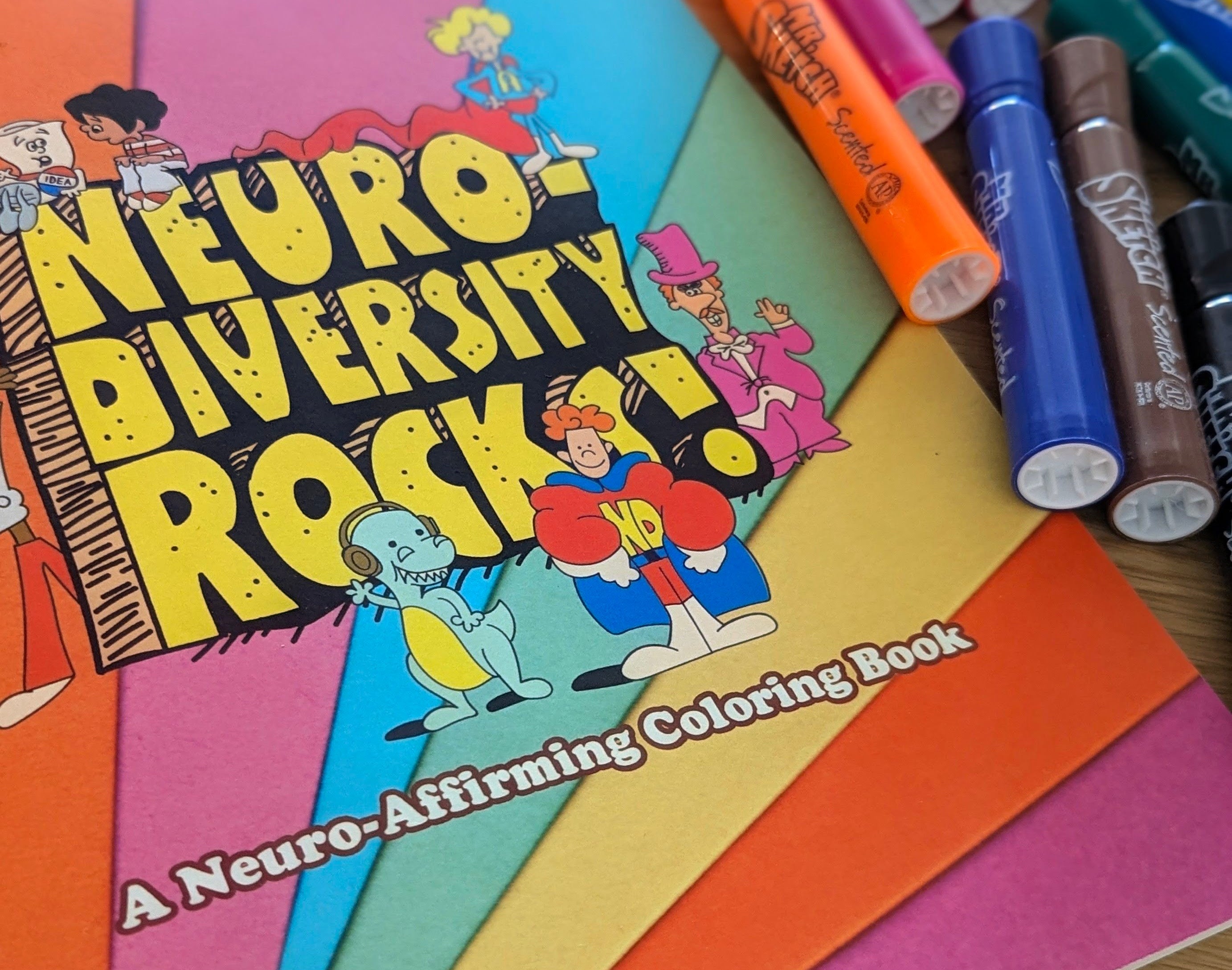 Neuro Affirming Coloring Book
