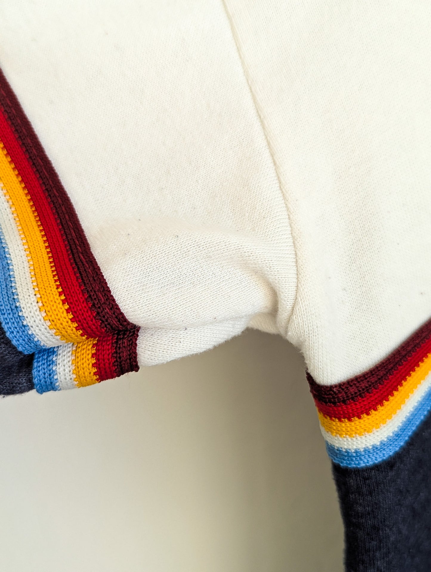 AA - Autism Advocate - Retro-Style Striped Ribbing Women's Sweatshirt - Repurposed Rebels