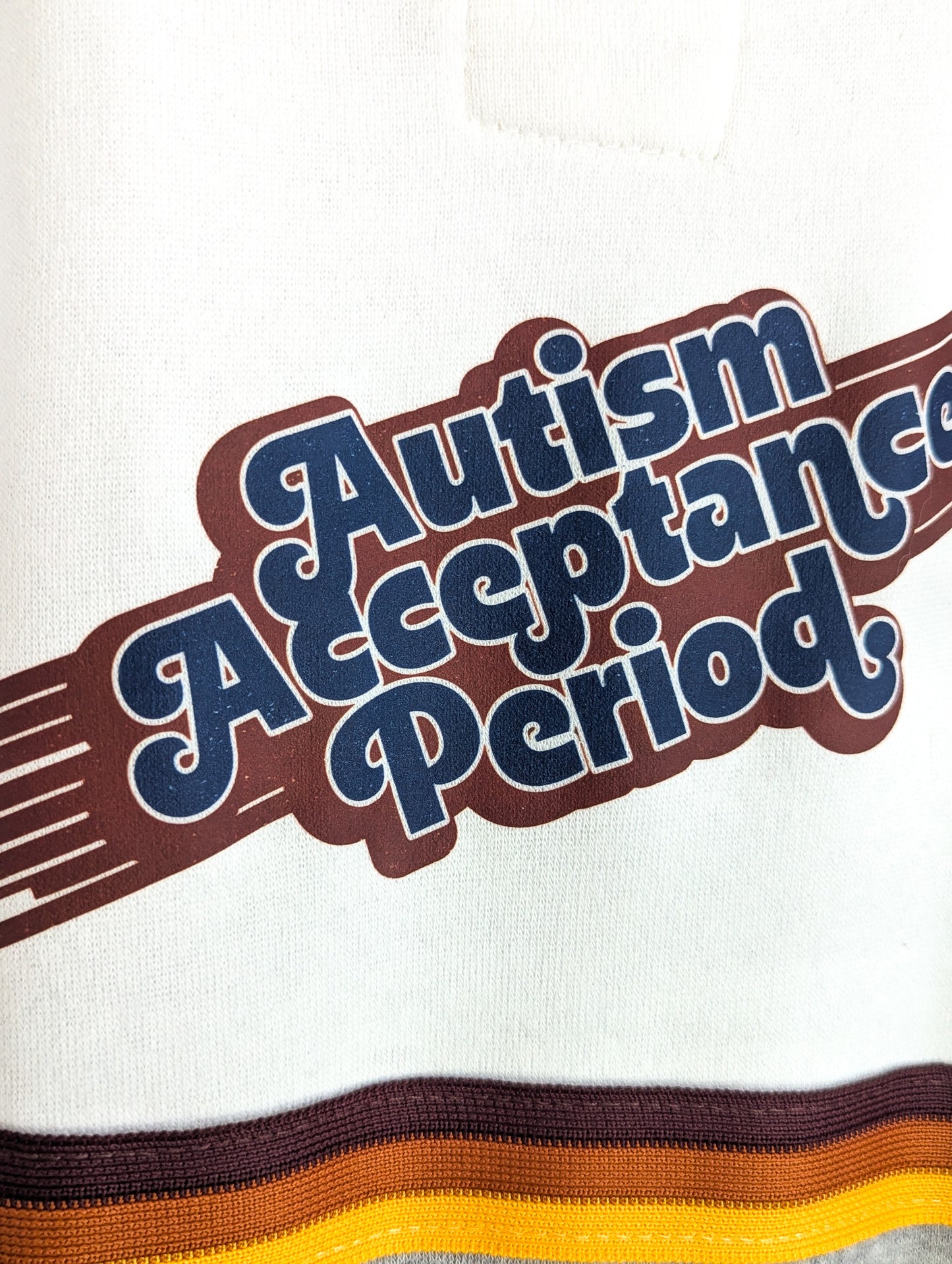 AA - Autism Acceptance Period Unisex Adult Sweatshirt - Repurposed Rebels